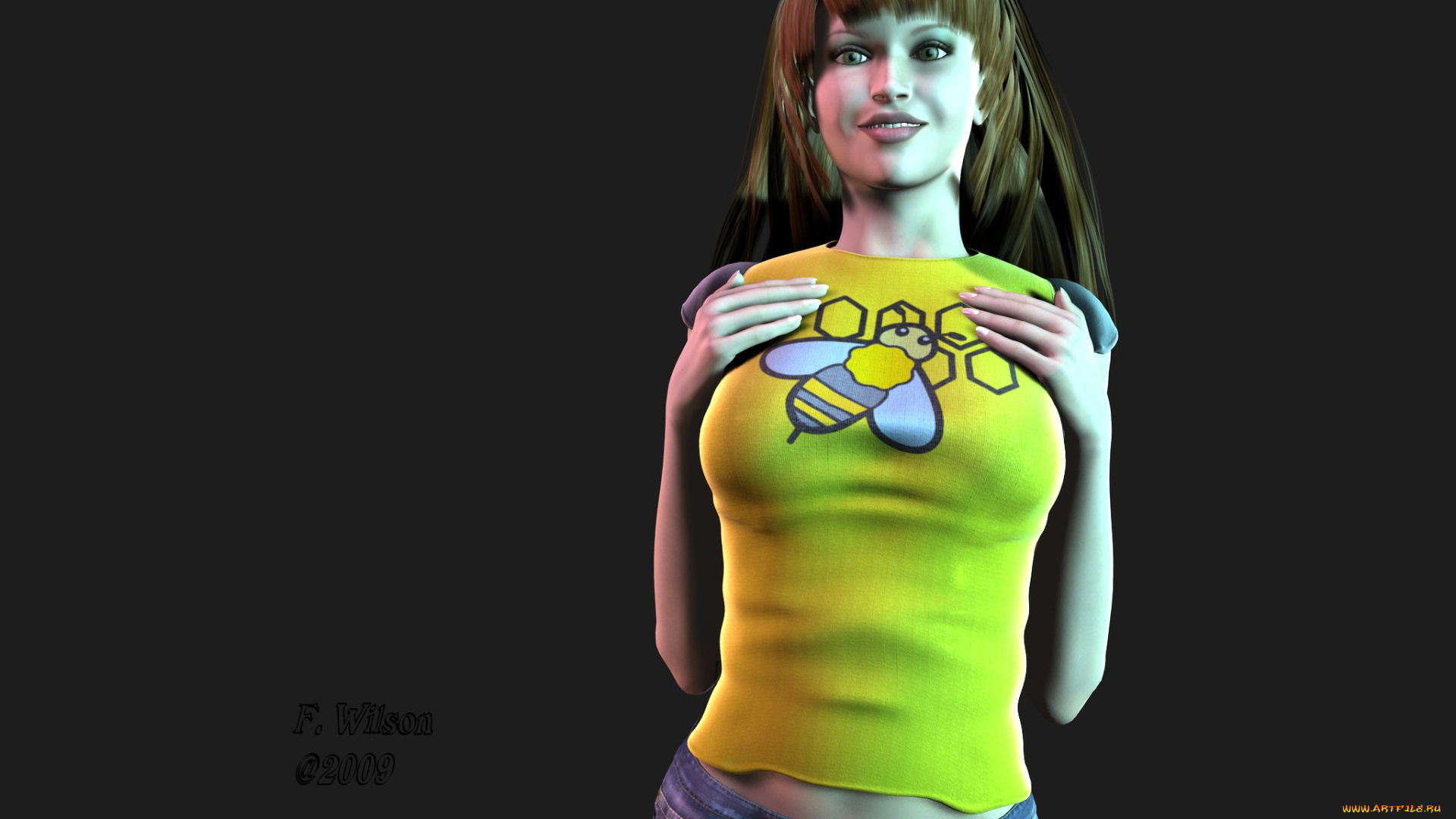 3д, графика, people, люди, девушка