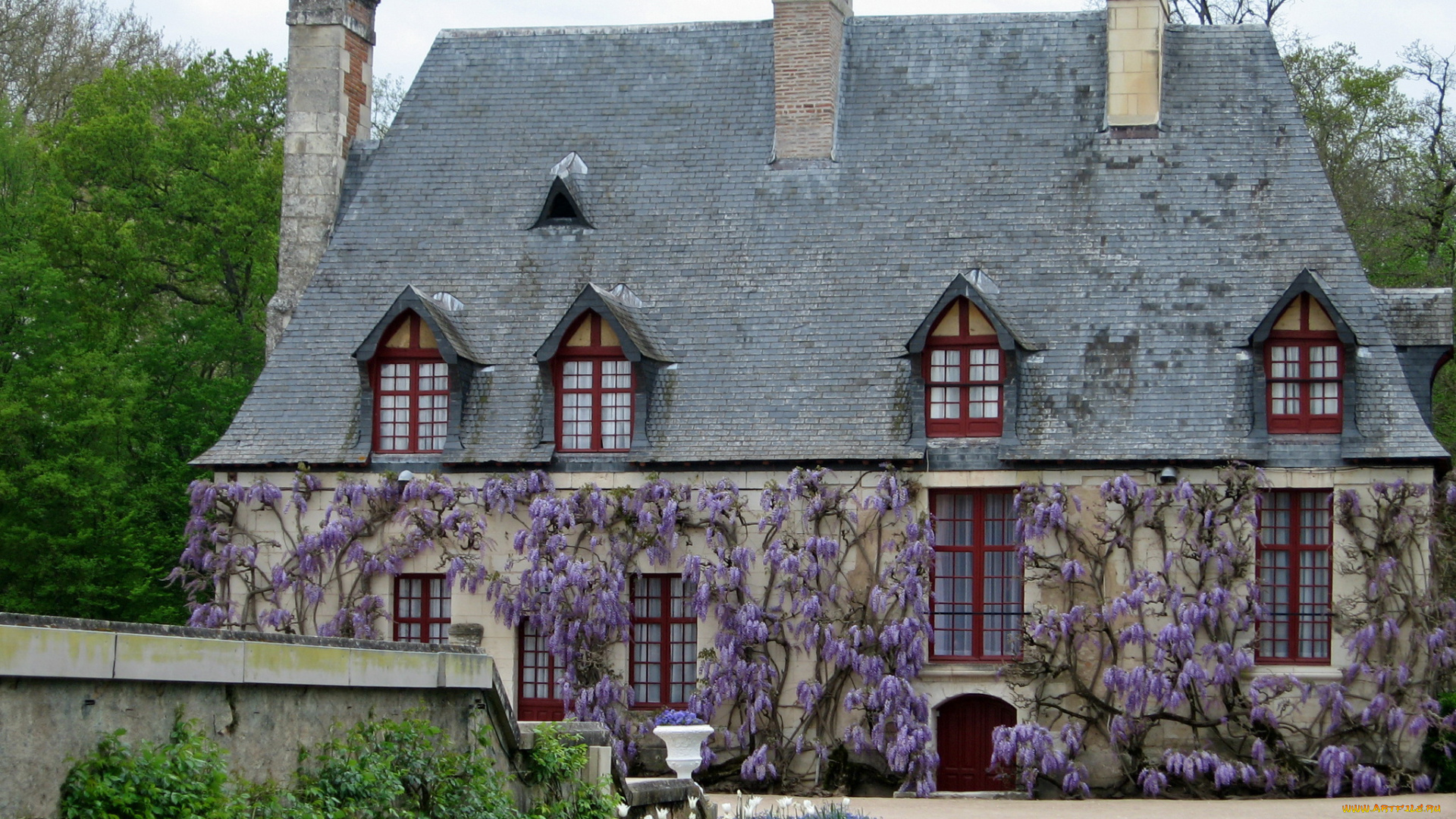замок, chenonceau, france, города, дворцы, замки, крепости