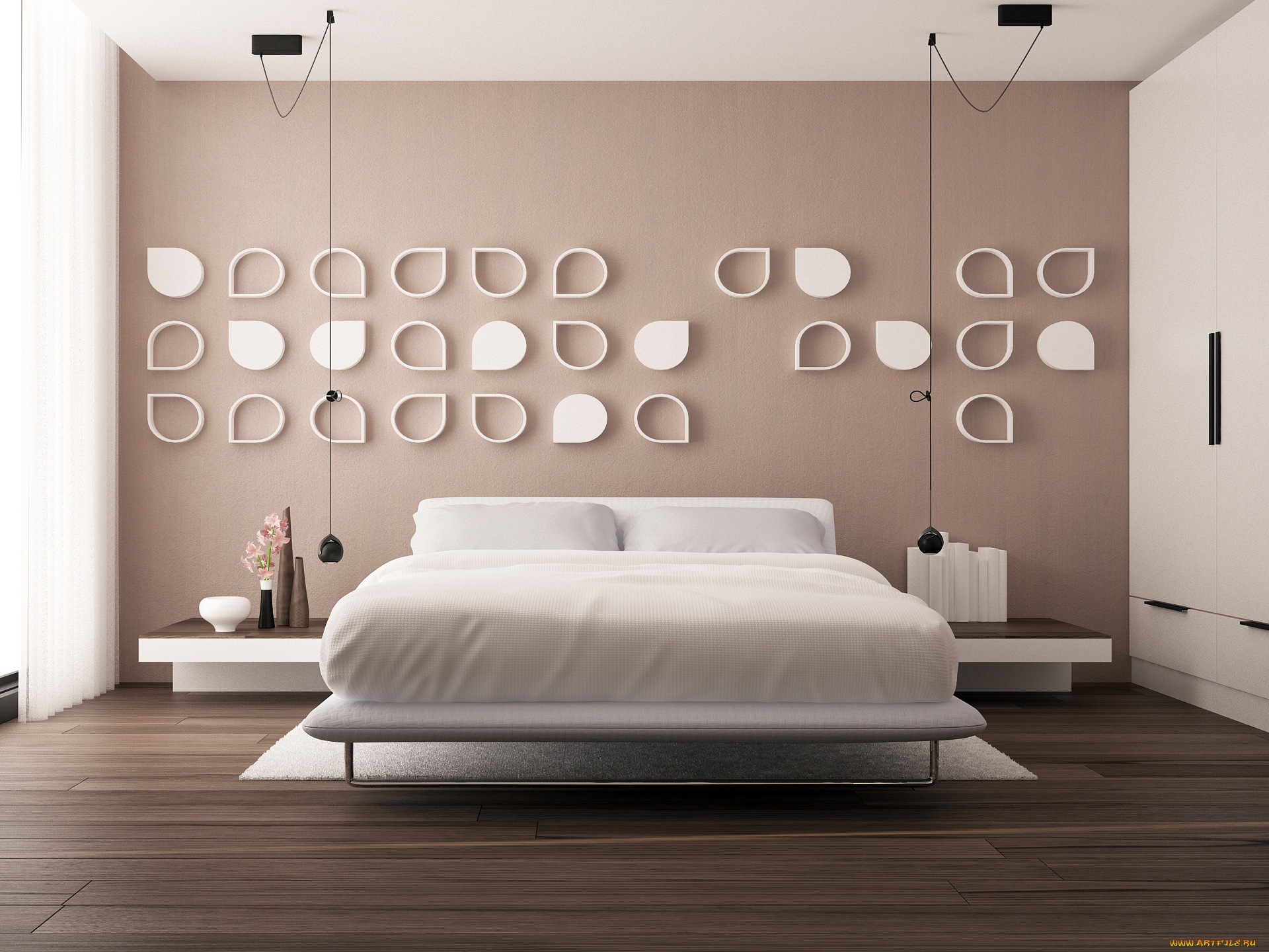 3д, графика, realism, реализм, спальня