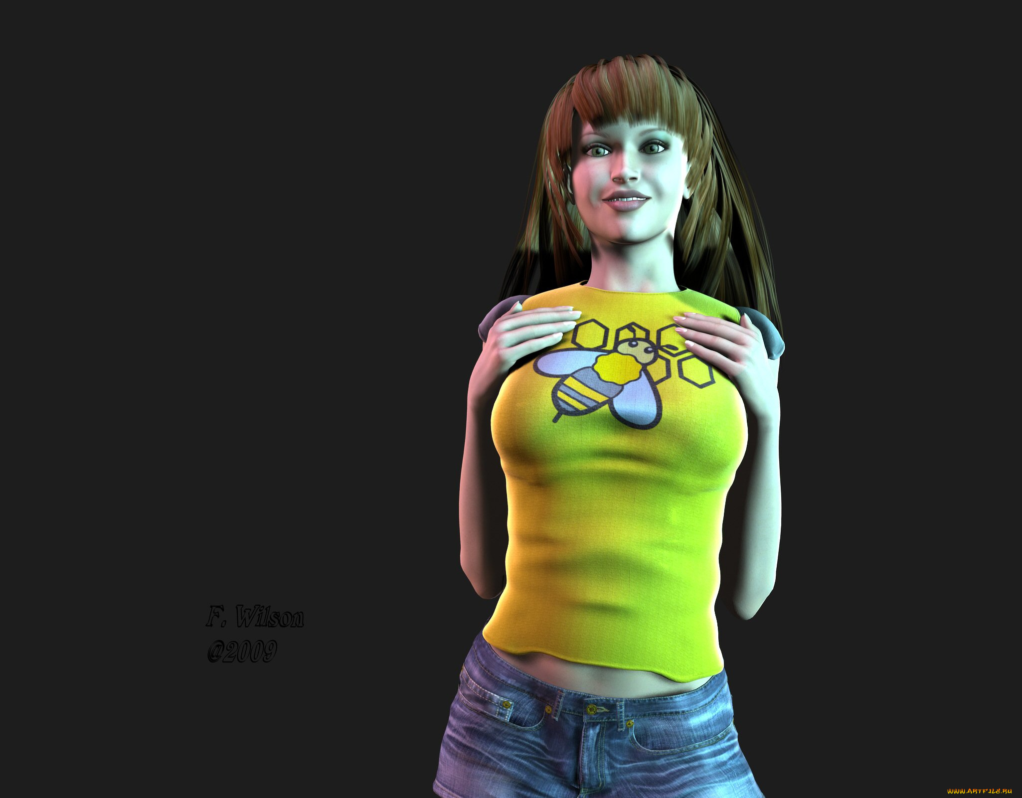 3д, графика, people, люди, девушка