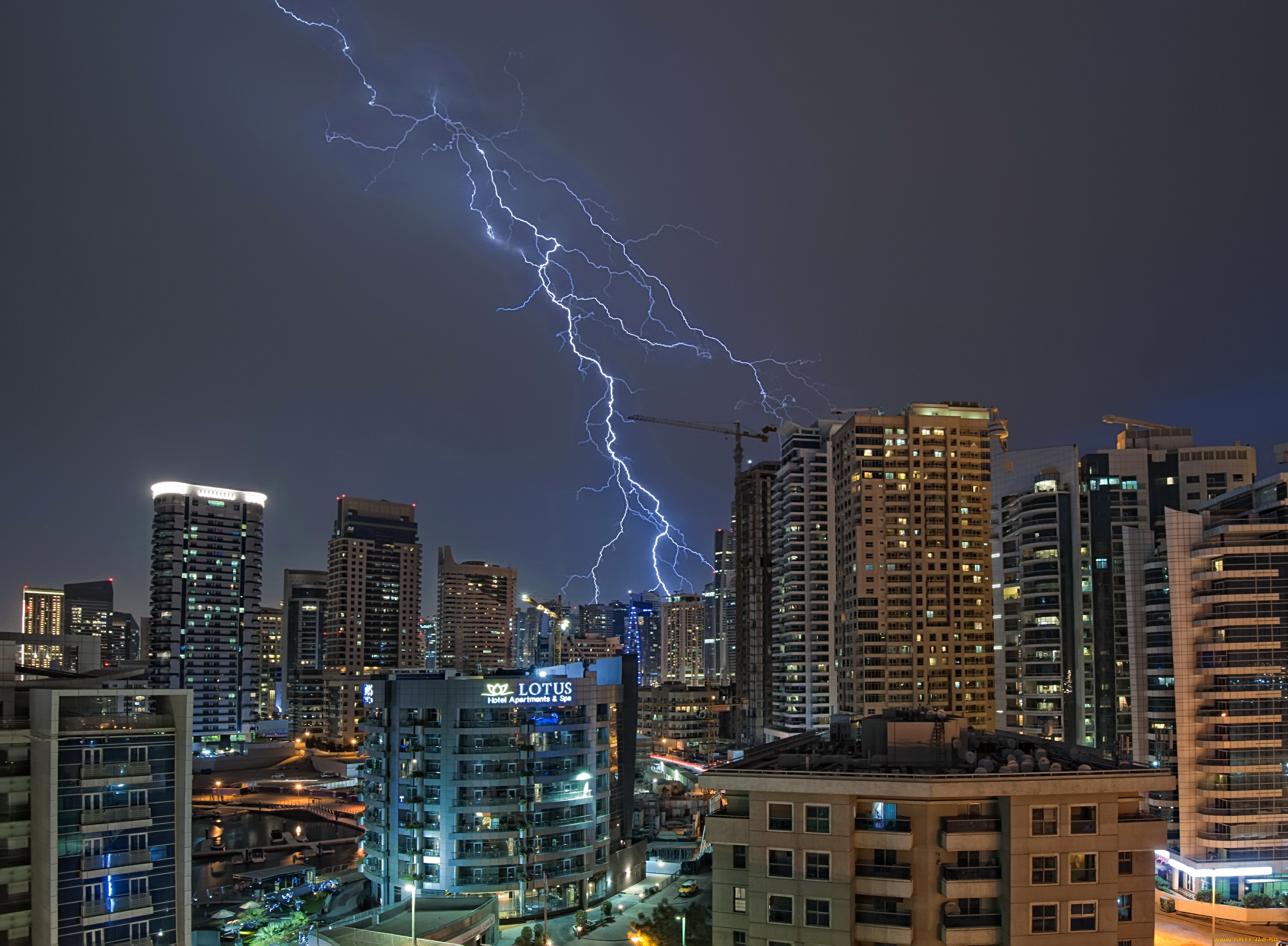 dubai, арабские, эмираты, города, дубаи, оаэ, улица, дома, огни, ночь