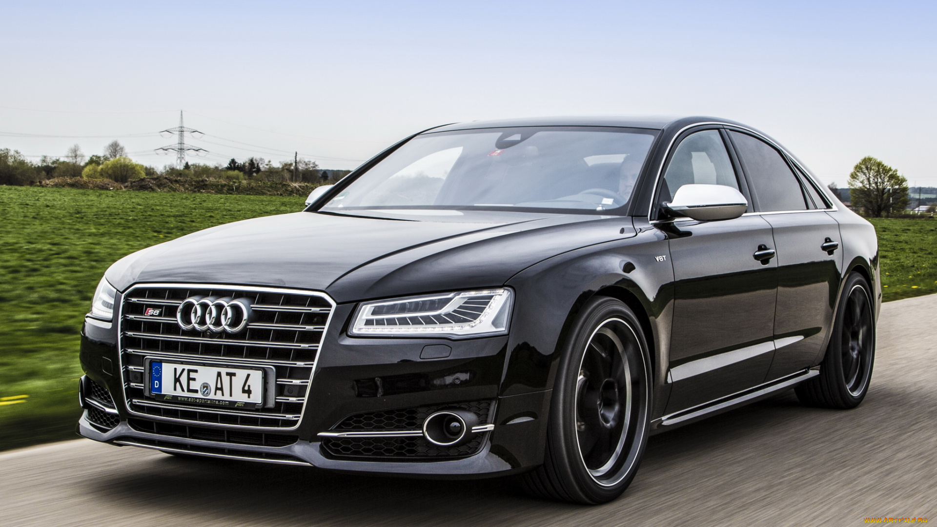 автомобили, audi, темный, 2014, d4, abt, as8