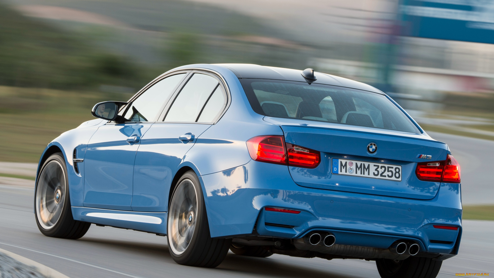 автомобили, bmw, f80, 2014, m3, голубой