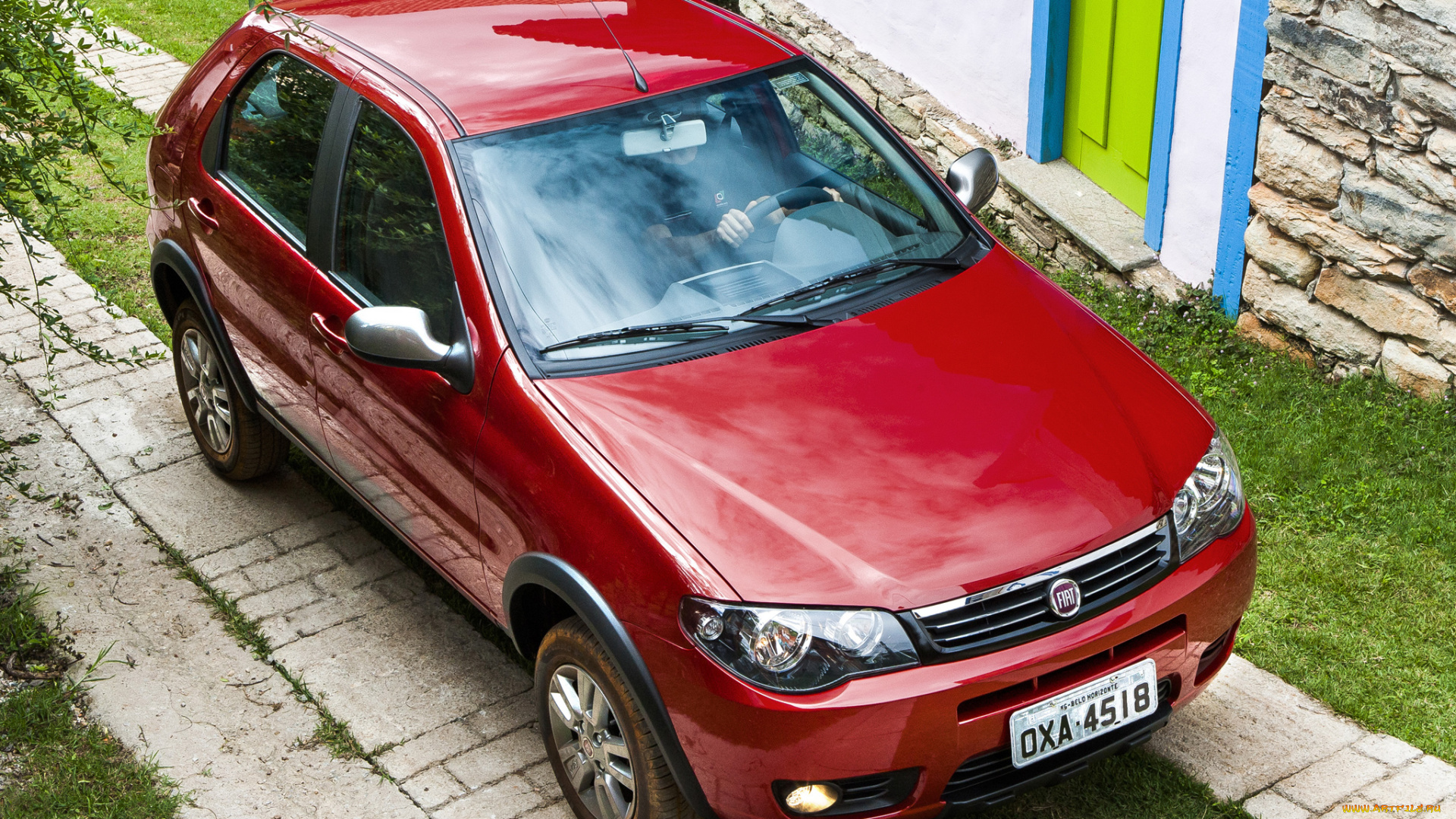 автомобили, fiat, красный, 178, way, palio, fire, 2014г