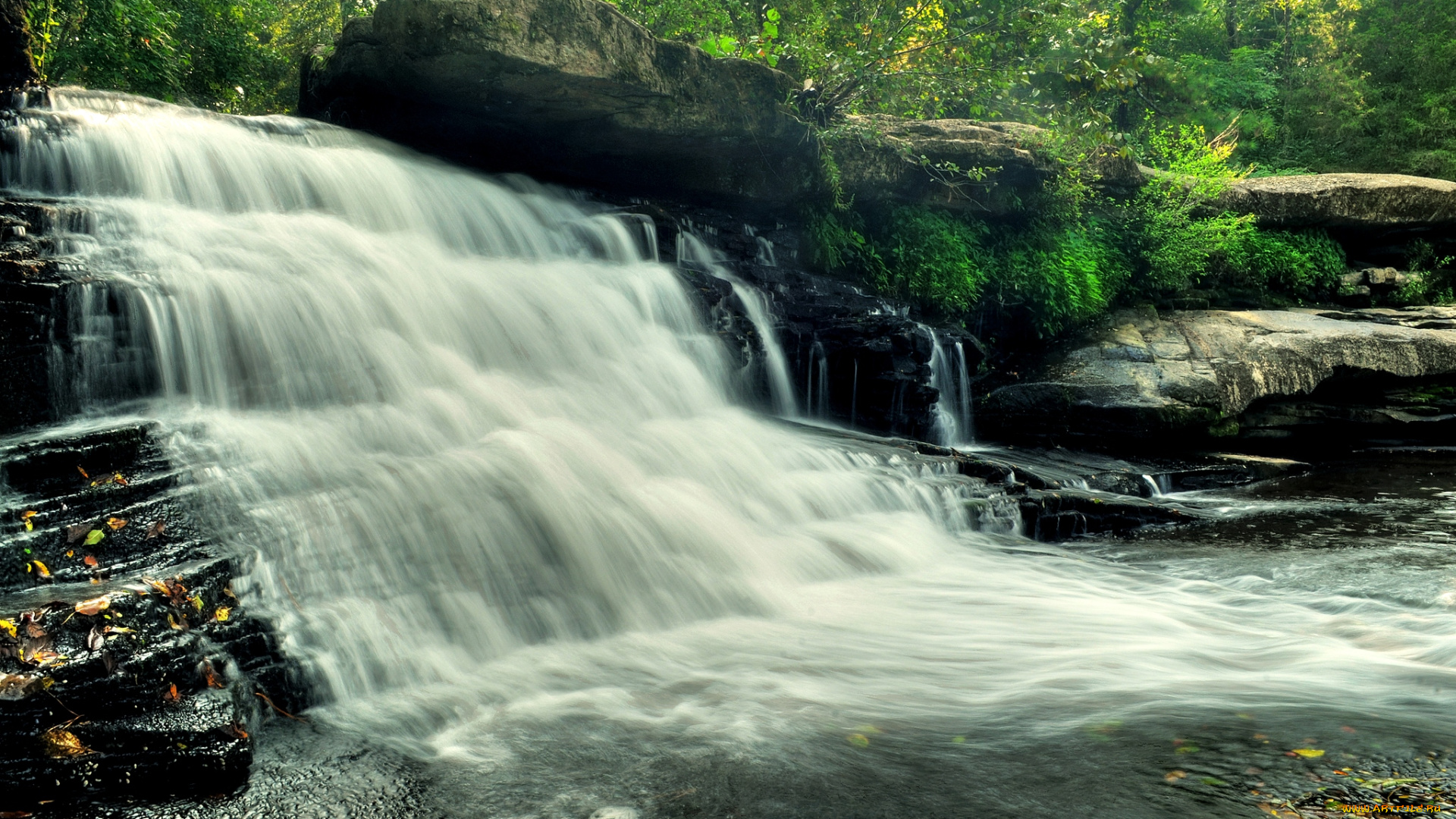 природа, водопады, вода