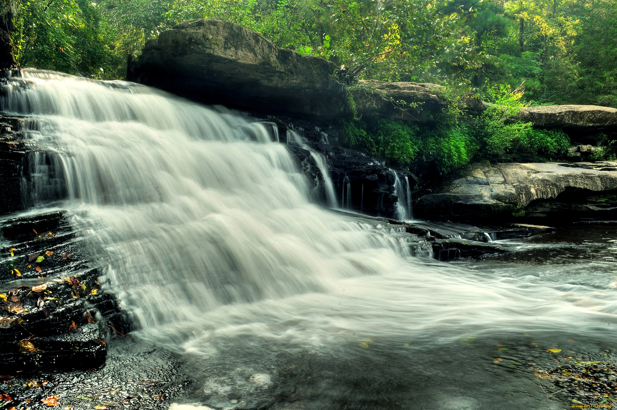 природа, водопады, вода