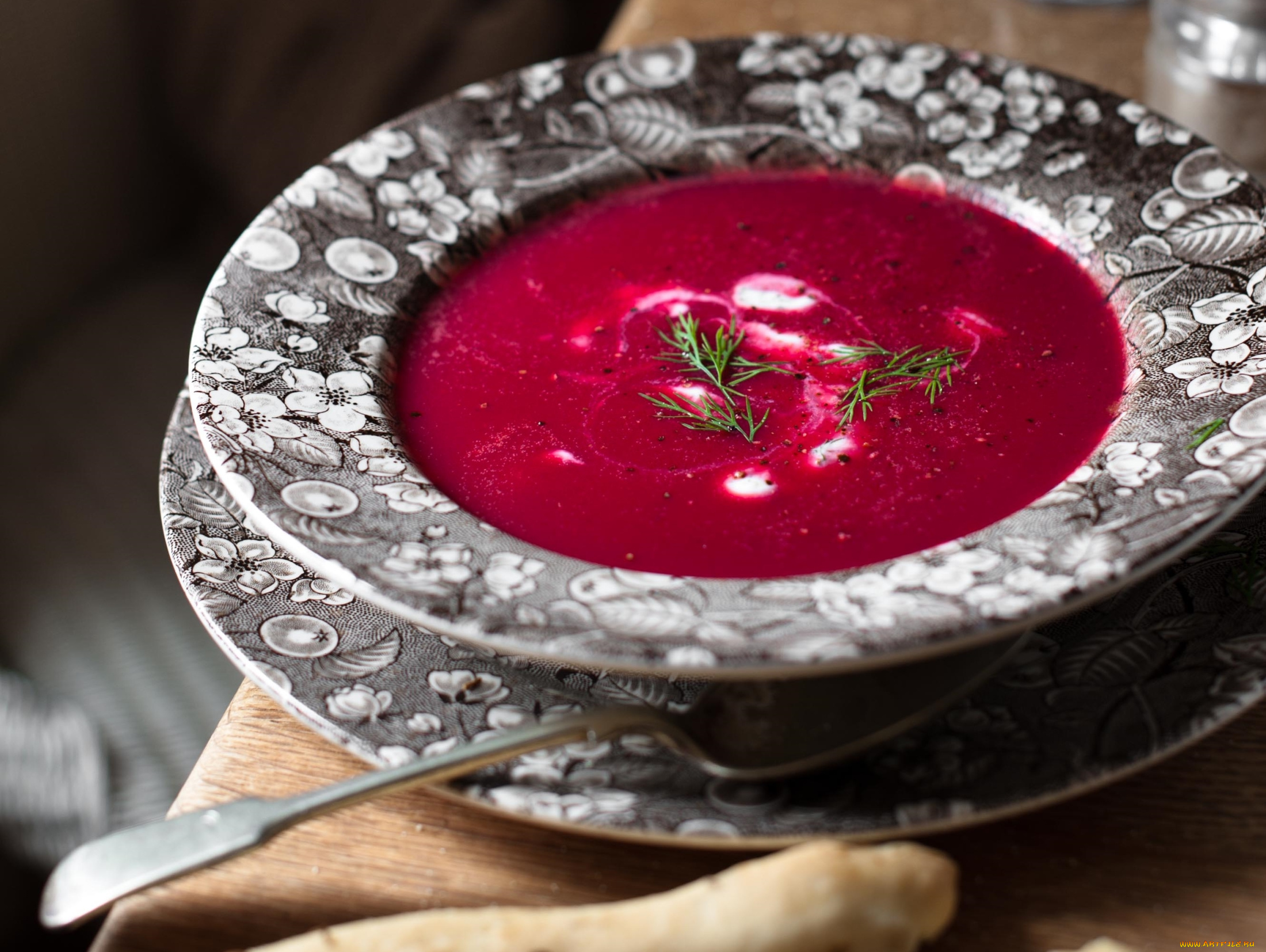 еда, первые, блюда, борщ