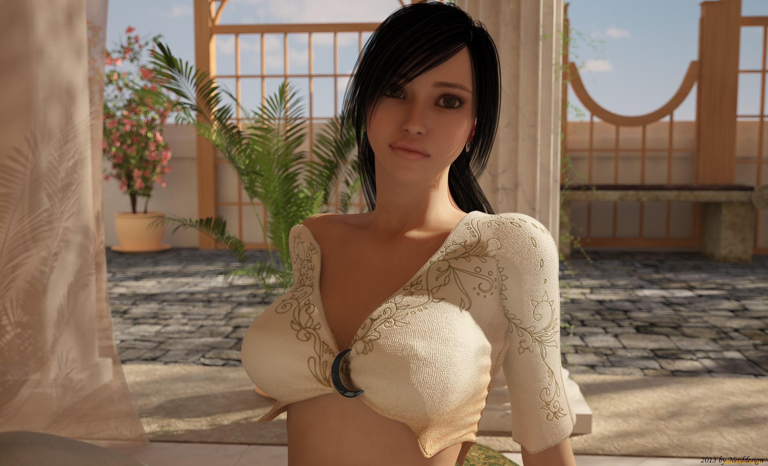 3д, графика, people, , люди, девушка, взгляд