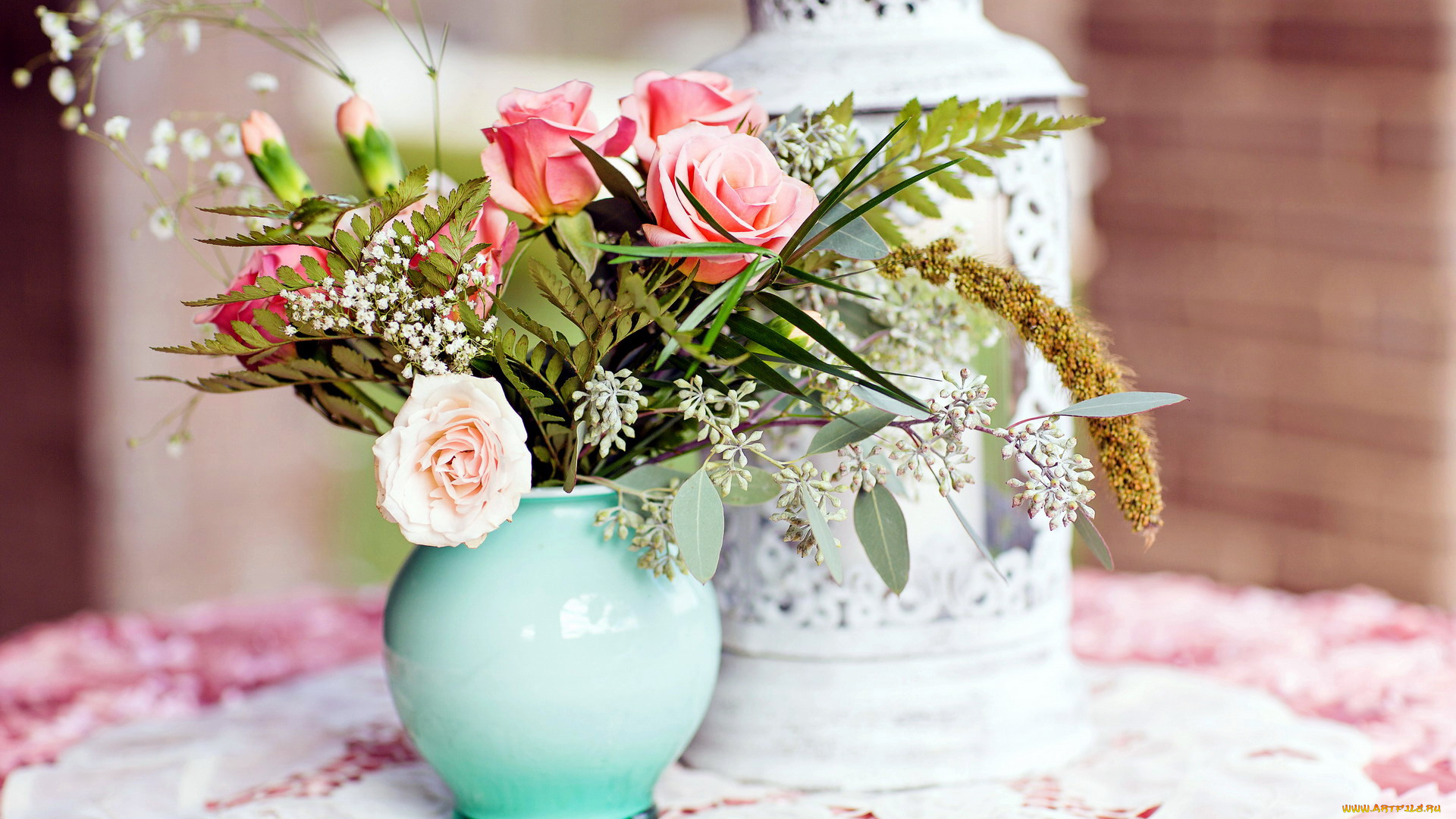 цветы, букеты, , композиции, гвоздика, розы, ваза