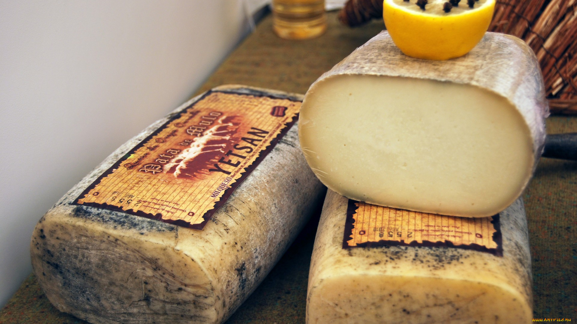 pata, de, mulo, еда, сырные, изделия, сыр