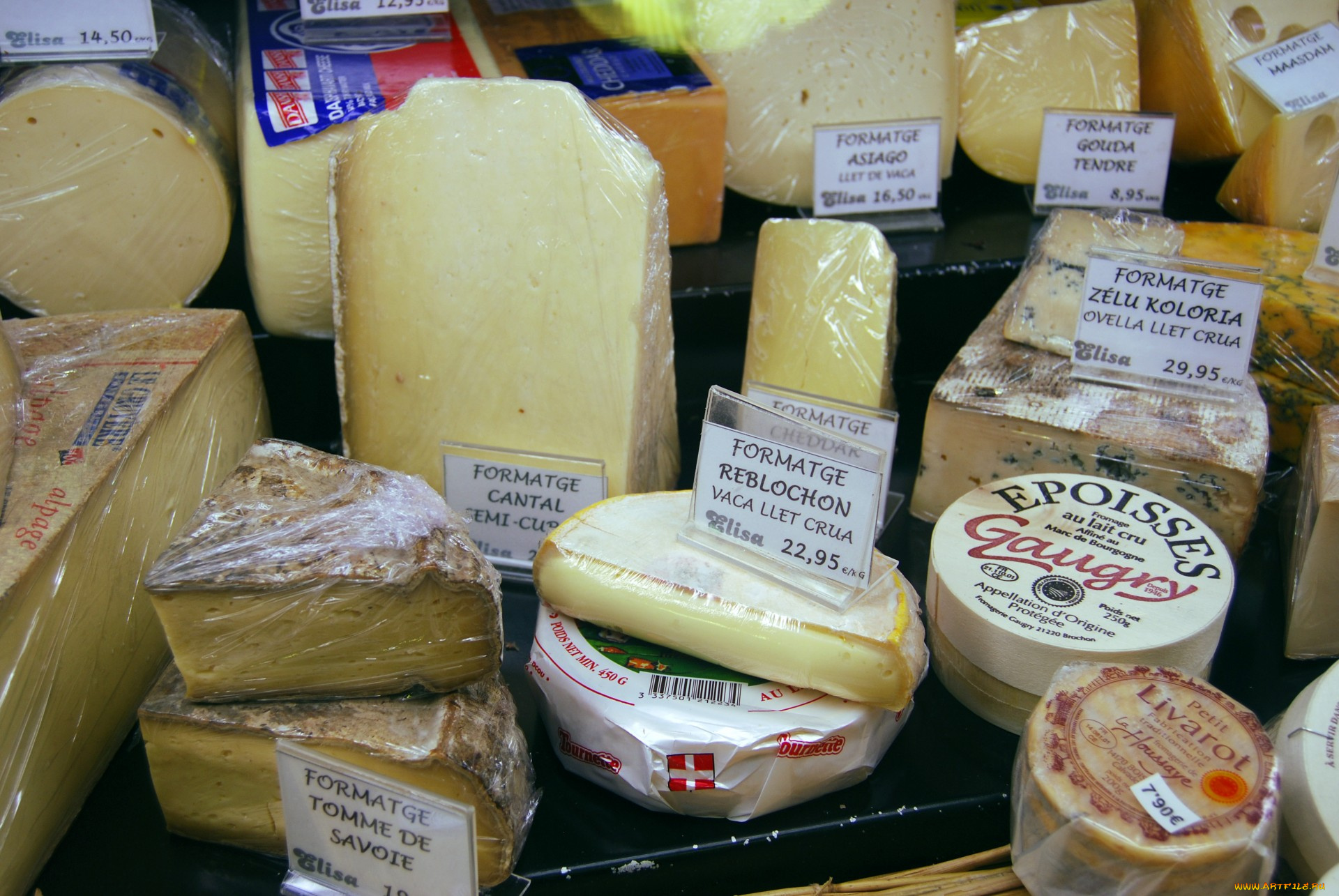 quesos, franceses, еда, сырные, изделия, сыр