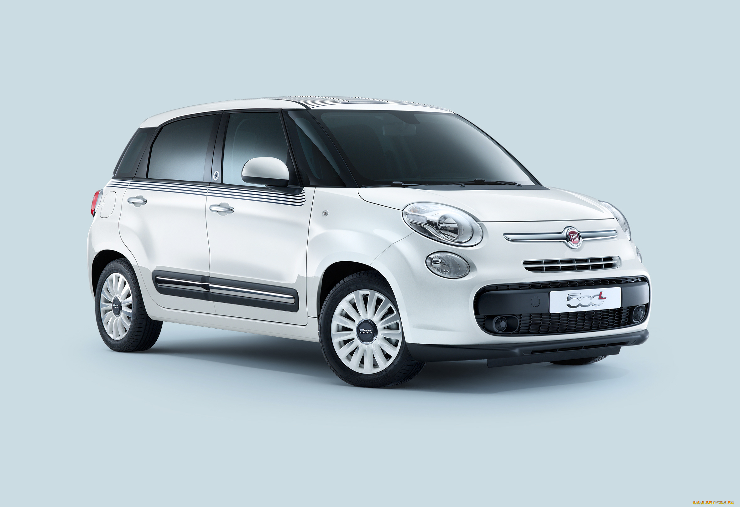 автомобили, fiat, 500l, petit, bateau, 330, 2015г