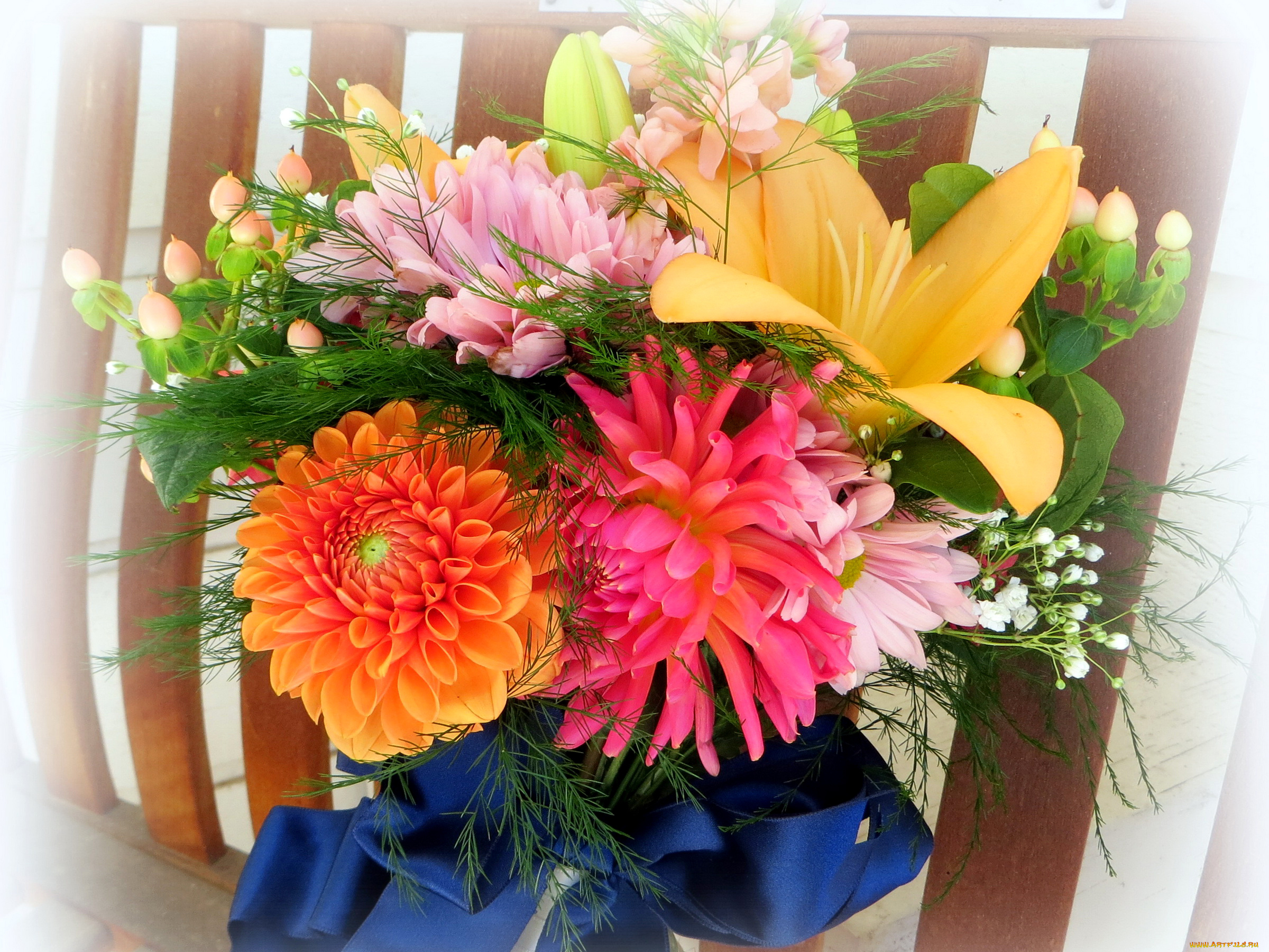 цветы, букеты, , композиции, лилии, букет, георгины