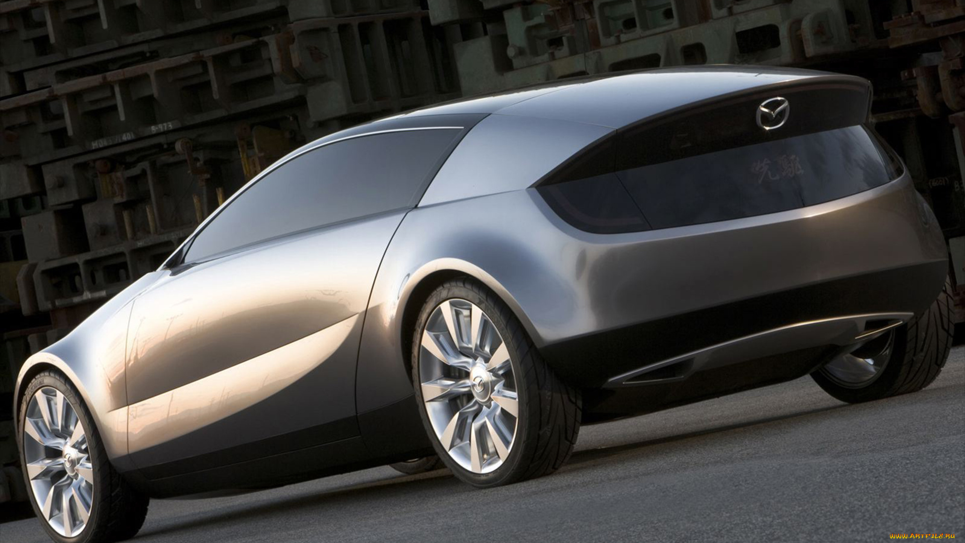 mazda, senku, concept, 2005, автомобили, mazda, senku, concept, 2005, металлик, car