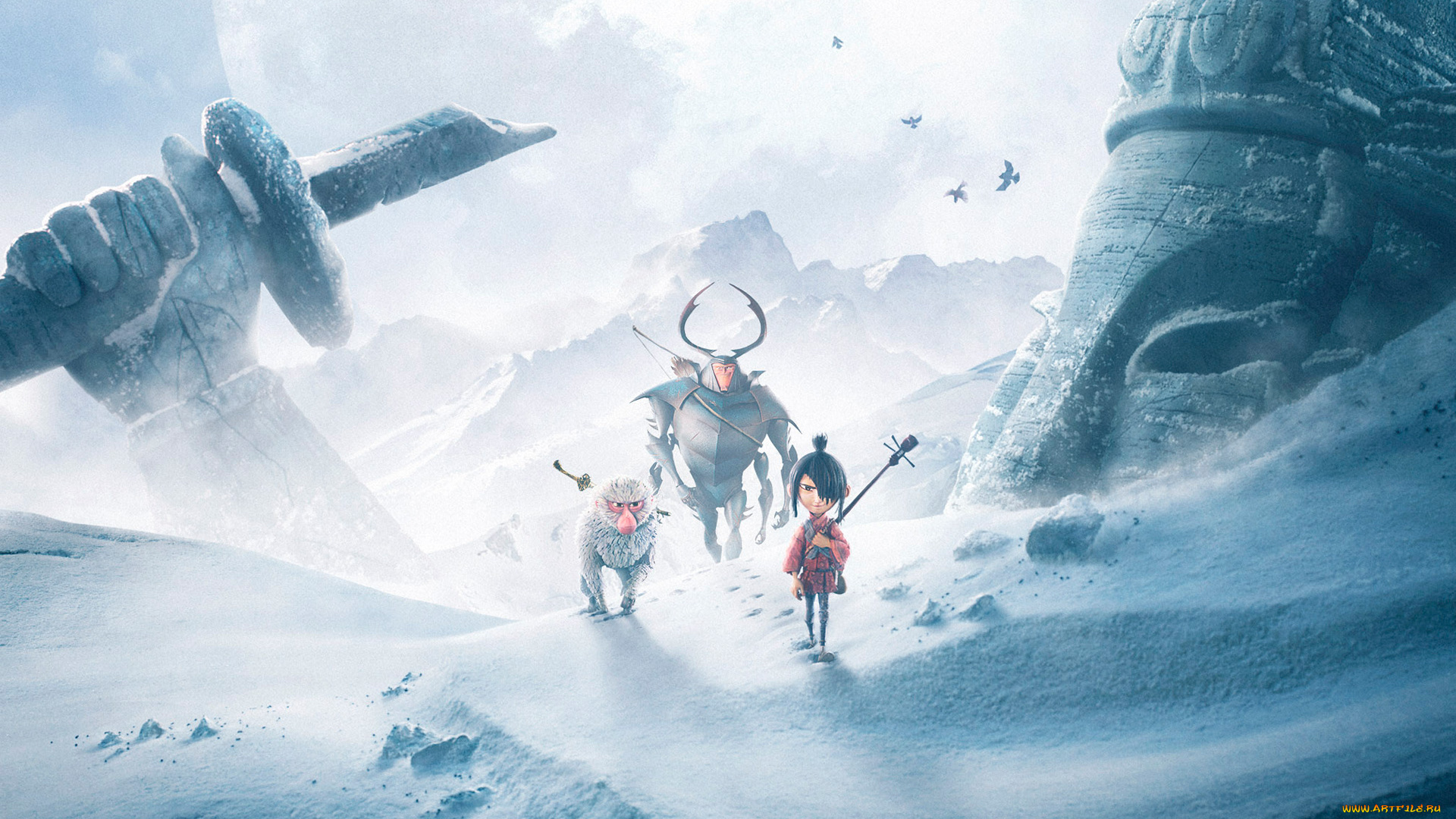 мультфильмы, kubo, and, the, two, strings, kubo, and, the, two, strings