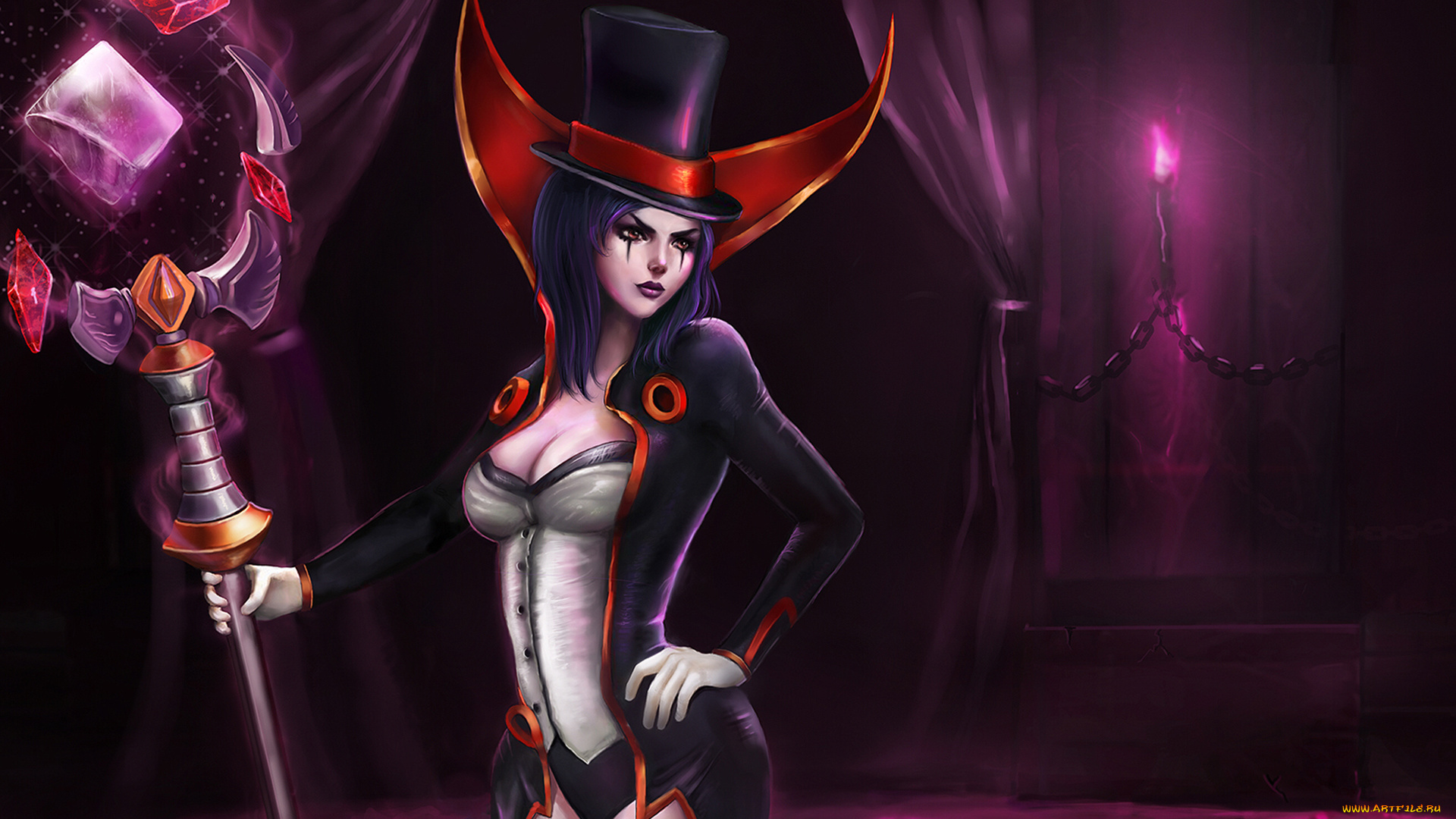 видео, игры, league, of, legends, league, of, legends, action, ролевая, leblanc