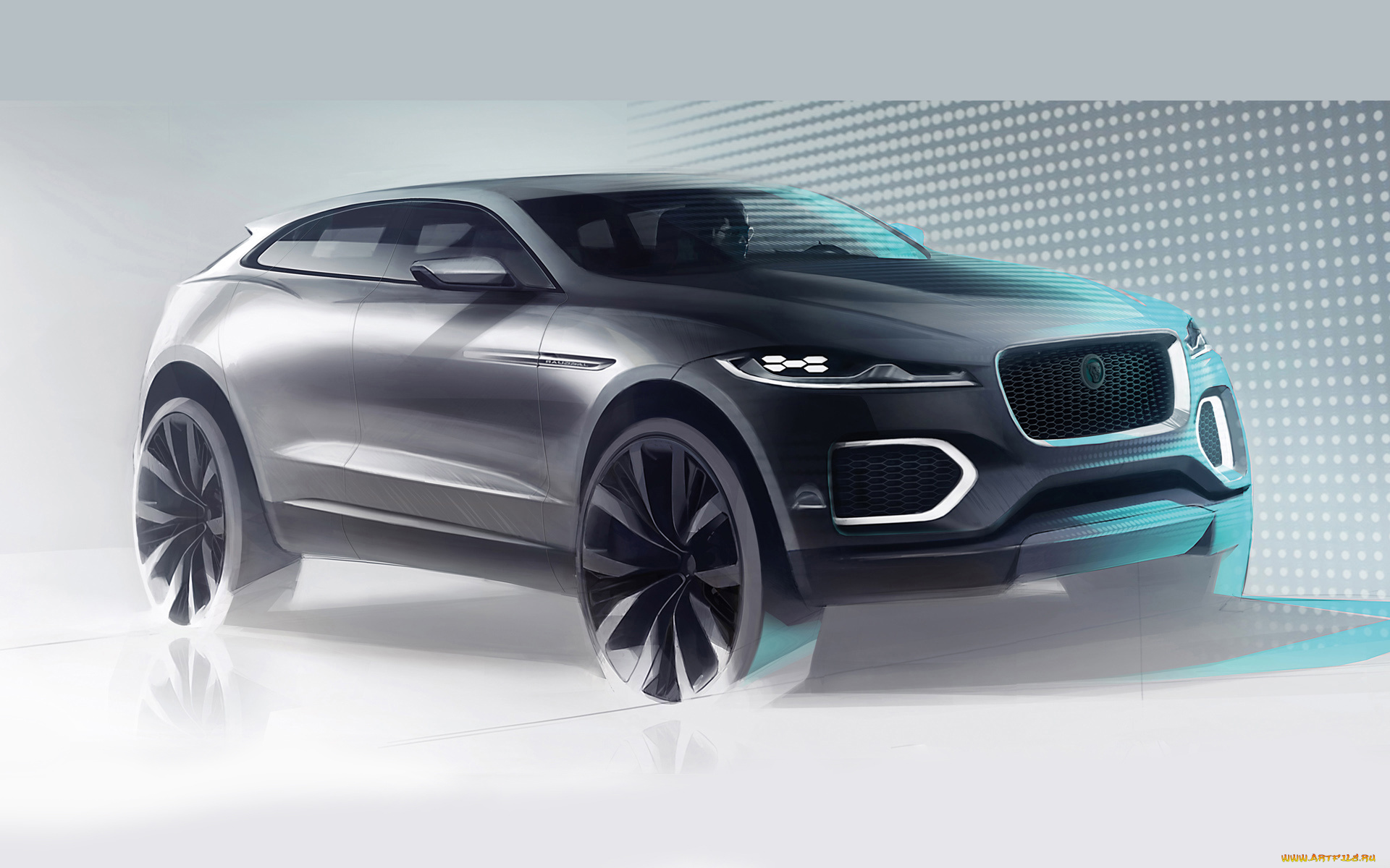 jaguar, c-x17, sports, crossover, concept, 2013, автомобили, 3д, jaguar, 2013, concept, crossover, sports, c-x17
