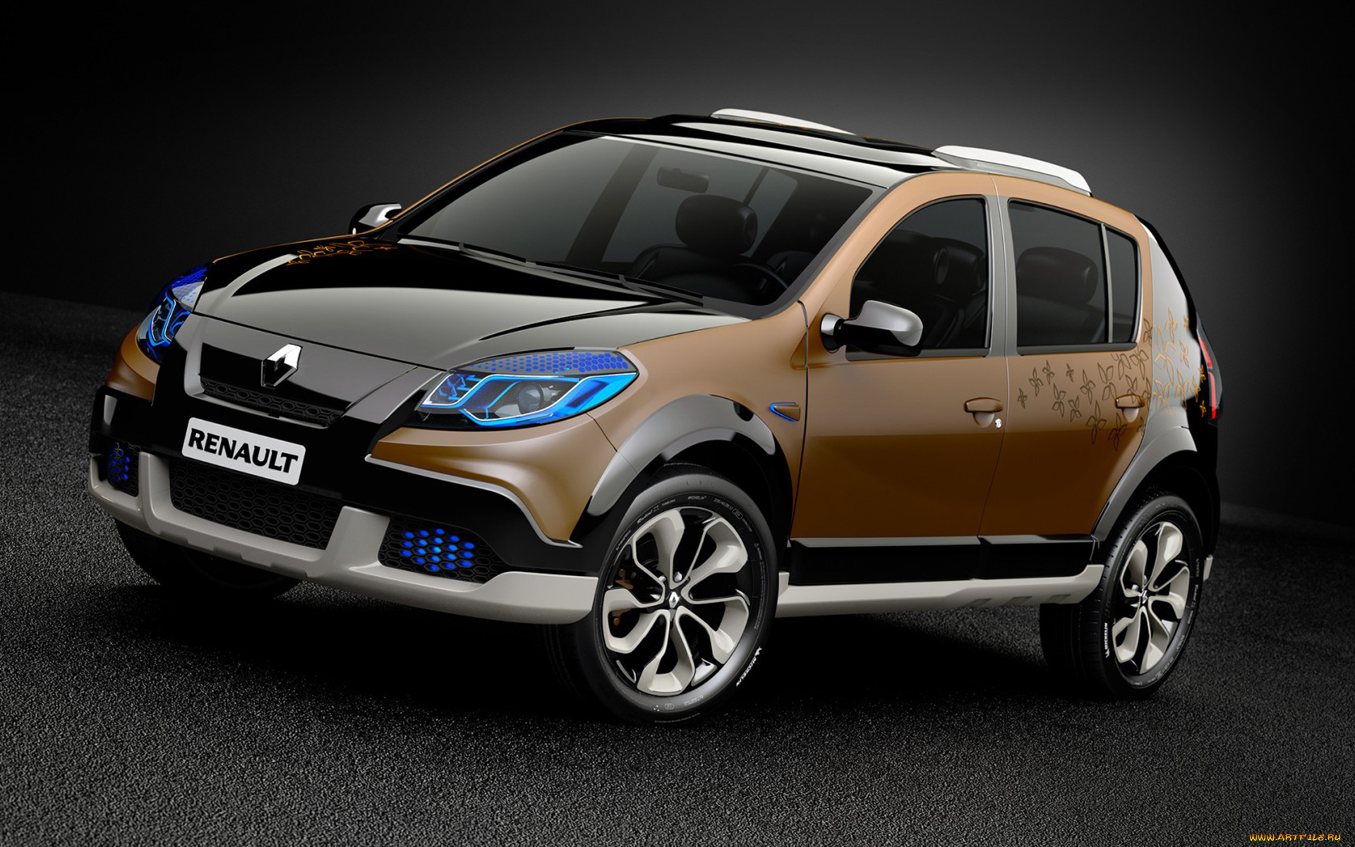 renault, sandero, stepway, concept, 2010, автомобили, renault, sandero, 2010, concept, stepway