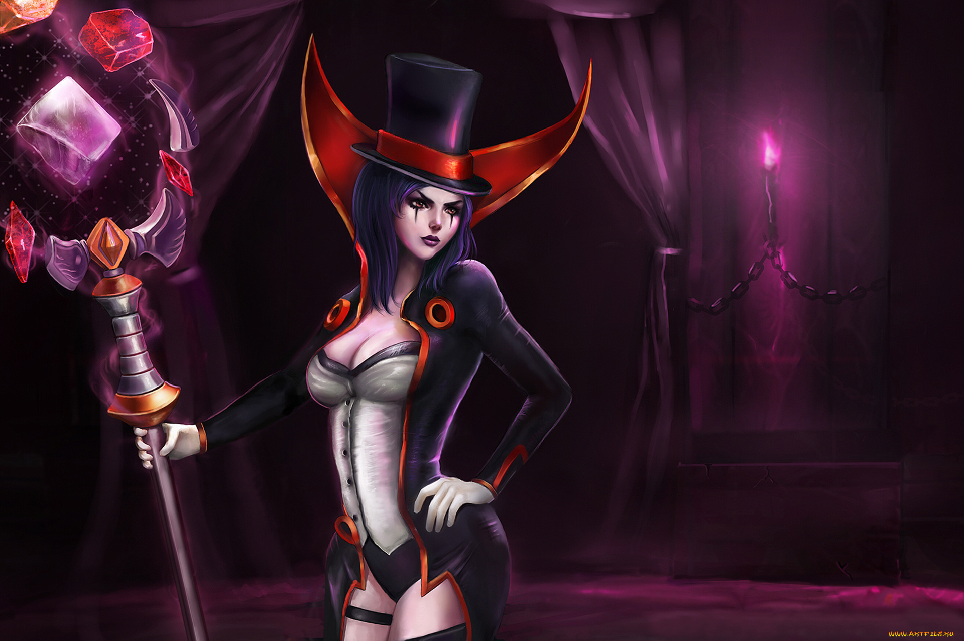 видео, игры, league, of, legends, league, of, legends, action, ролевая, leblanc