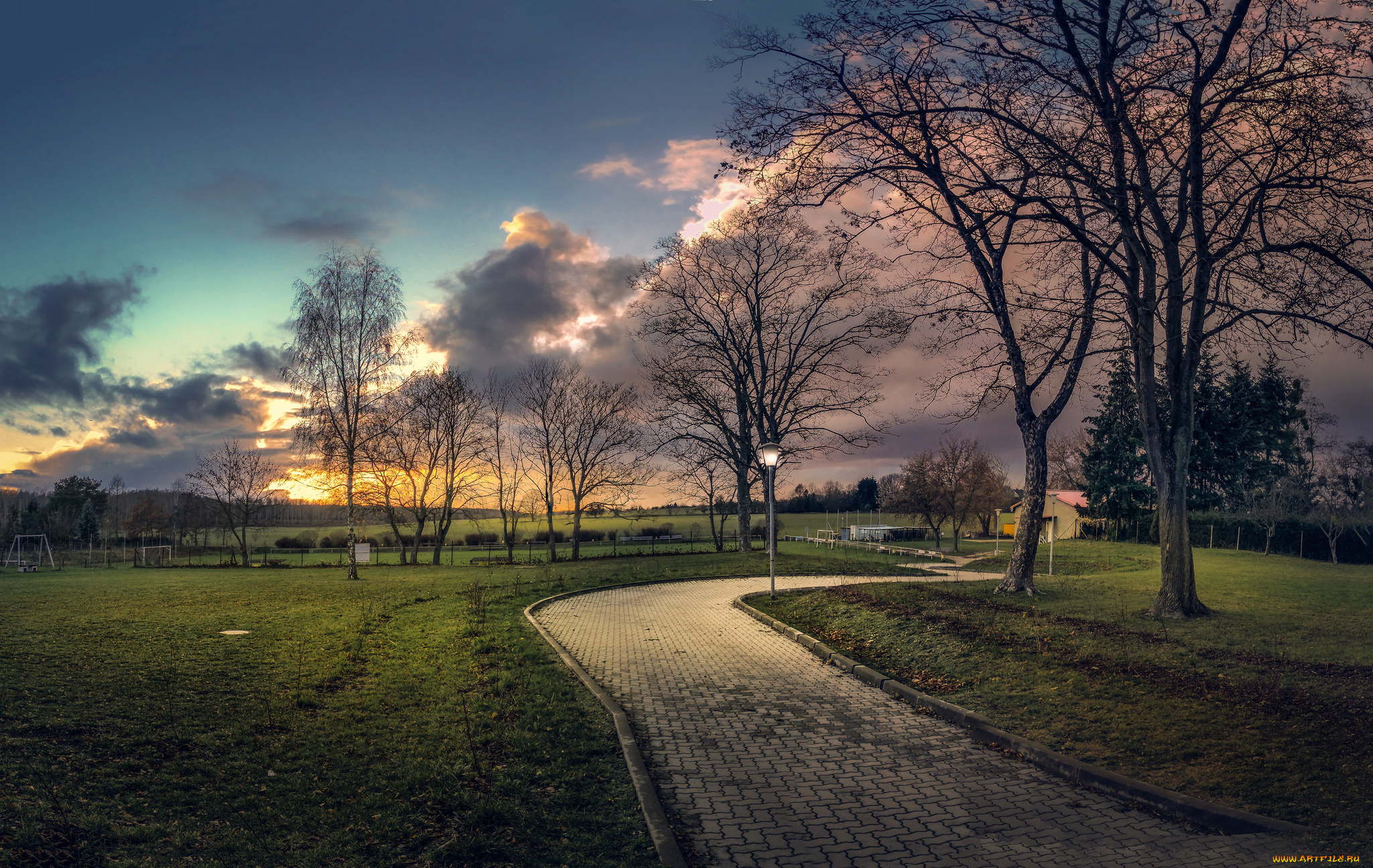 природа, дороги, тракт