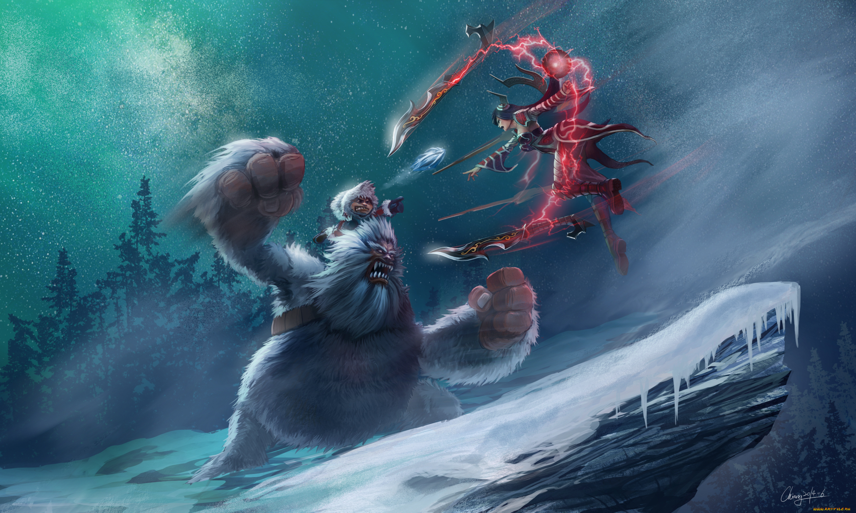 видео, игры, league, of, legends, action, ролевая, league, of, legends, nunu, willump, irelia