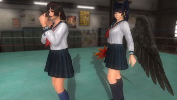 Картинка 3д+графика аниме+ anime фон взгляд поза девушки