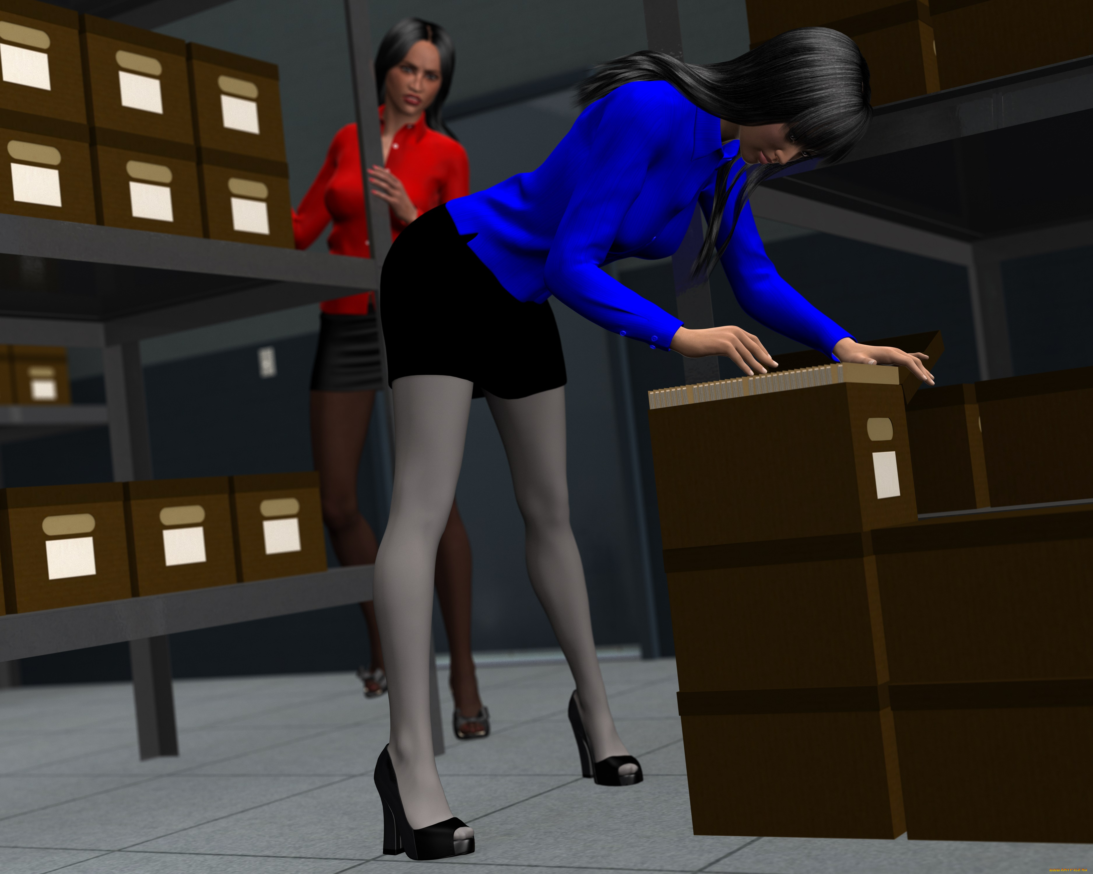 garotte, 3д, графика, фантазия, , fantasy, фон, взгляд, девушка