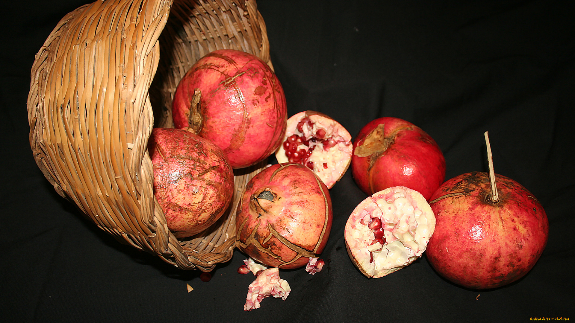 еда, гранат, снедь