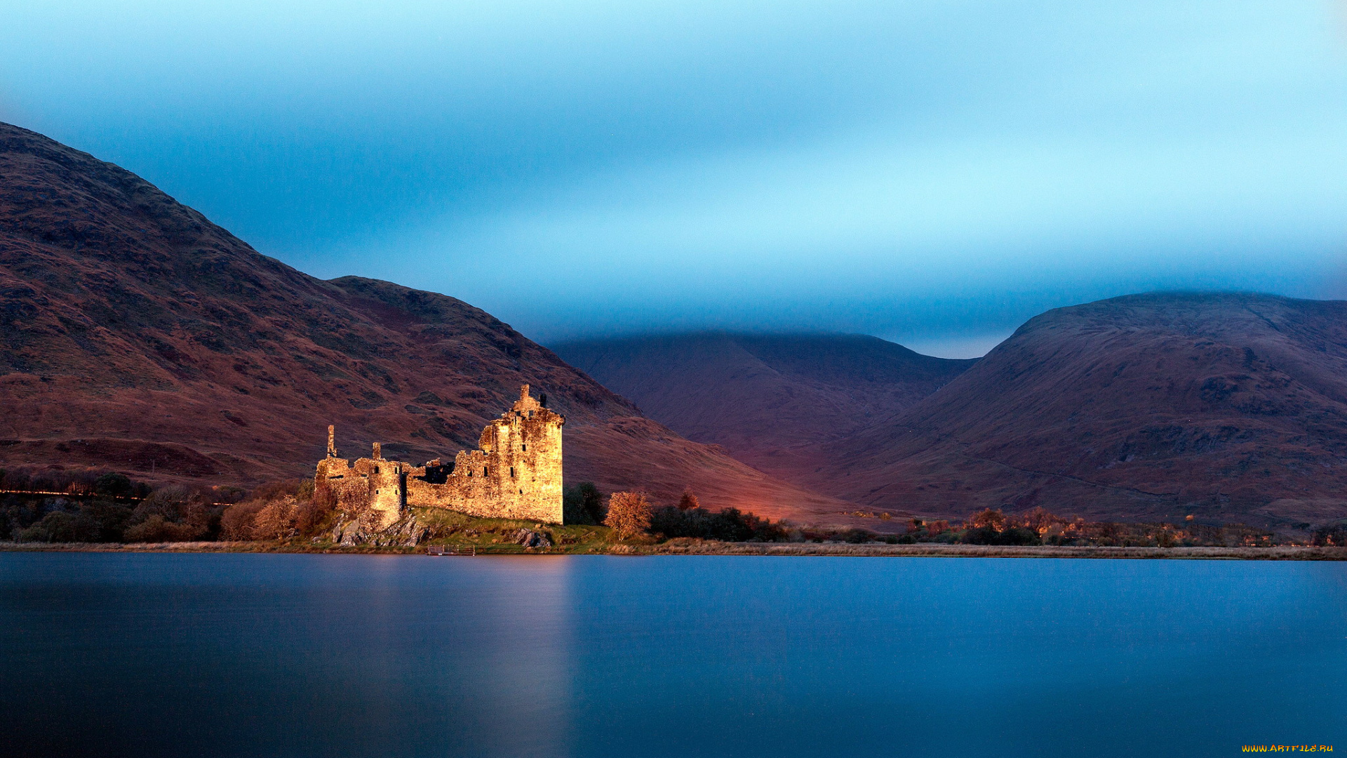 kilchurn, castle, шотландия, города, замки, англии, kilchurn, castle, шотландия