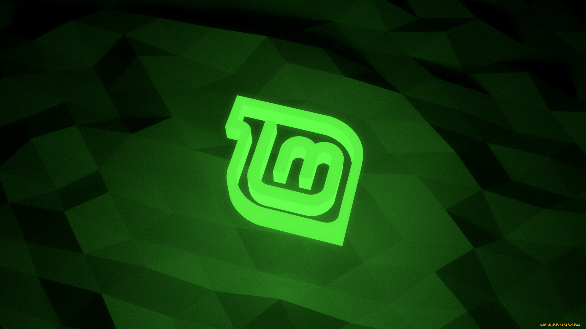 компьютеры, linux, фон, логотип