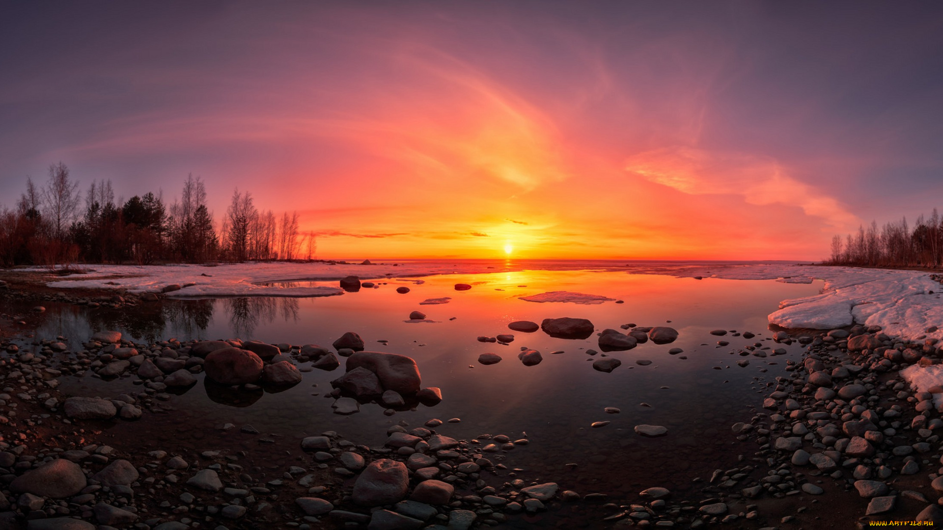 природа, восходы, закаты, рассвет