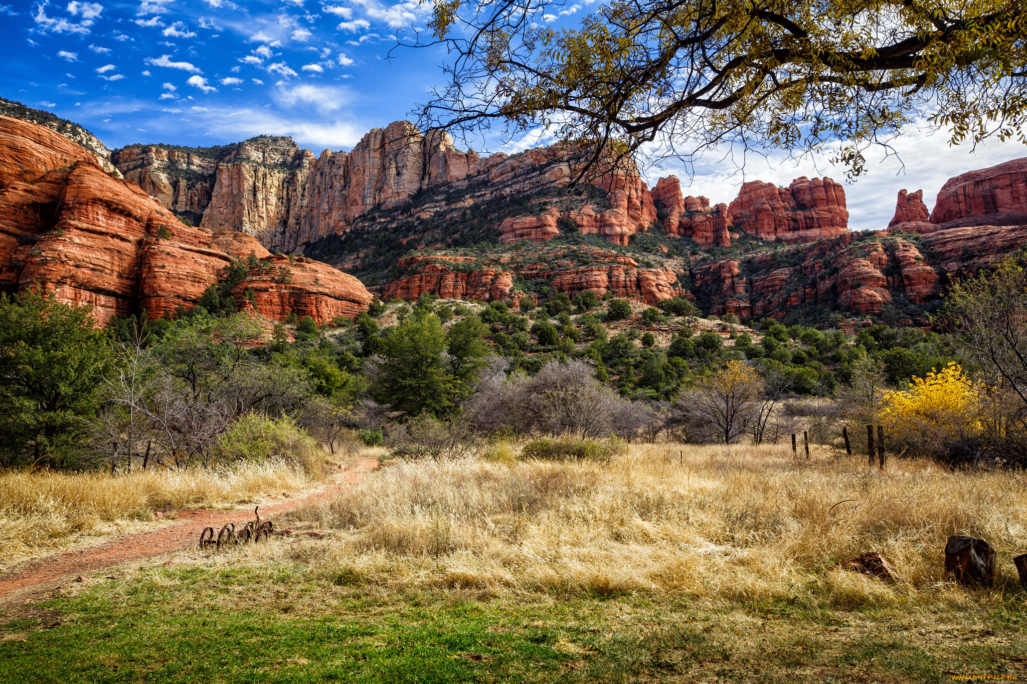 природа, горы, простор