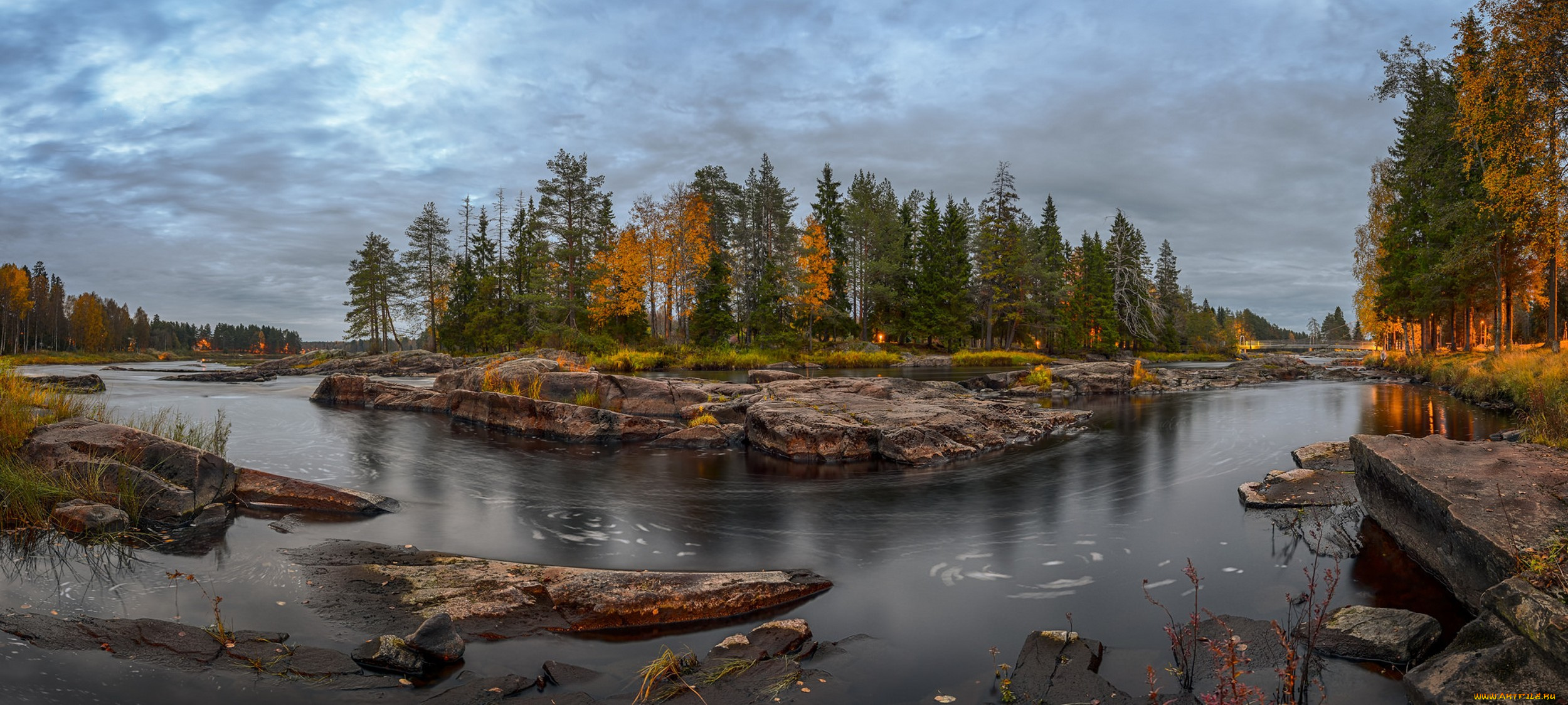 природа, реки, озера, река, лес