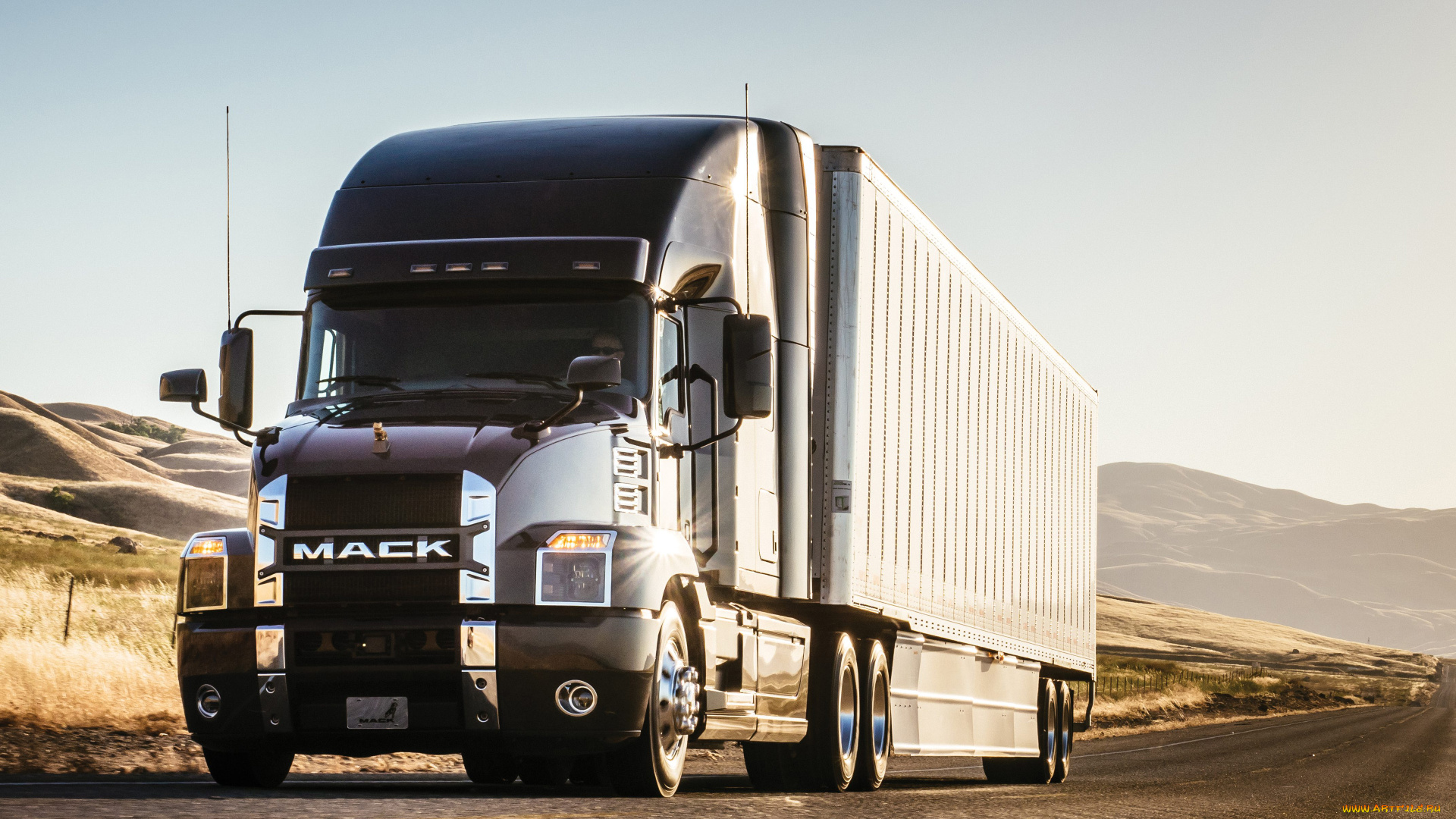 2018, mack, автомобили, mack, anthem, грузовики, дорога, фура, lkw, 2018, 4k