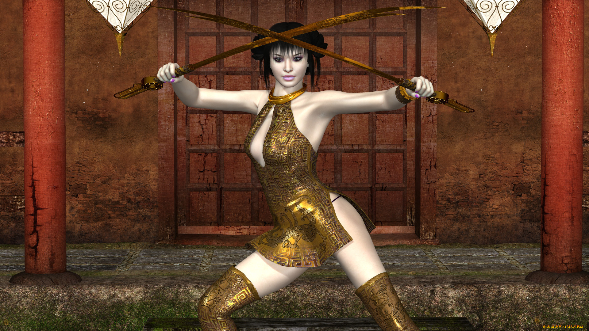 3д, графика, люди, , people, фон, взгляд, девушка