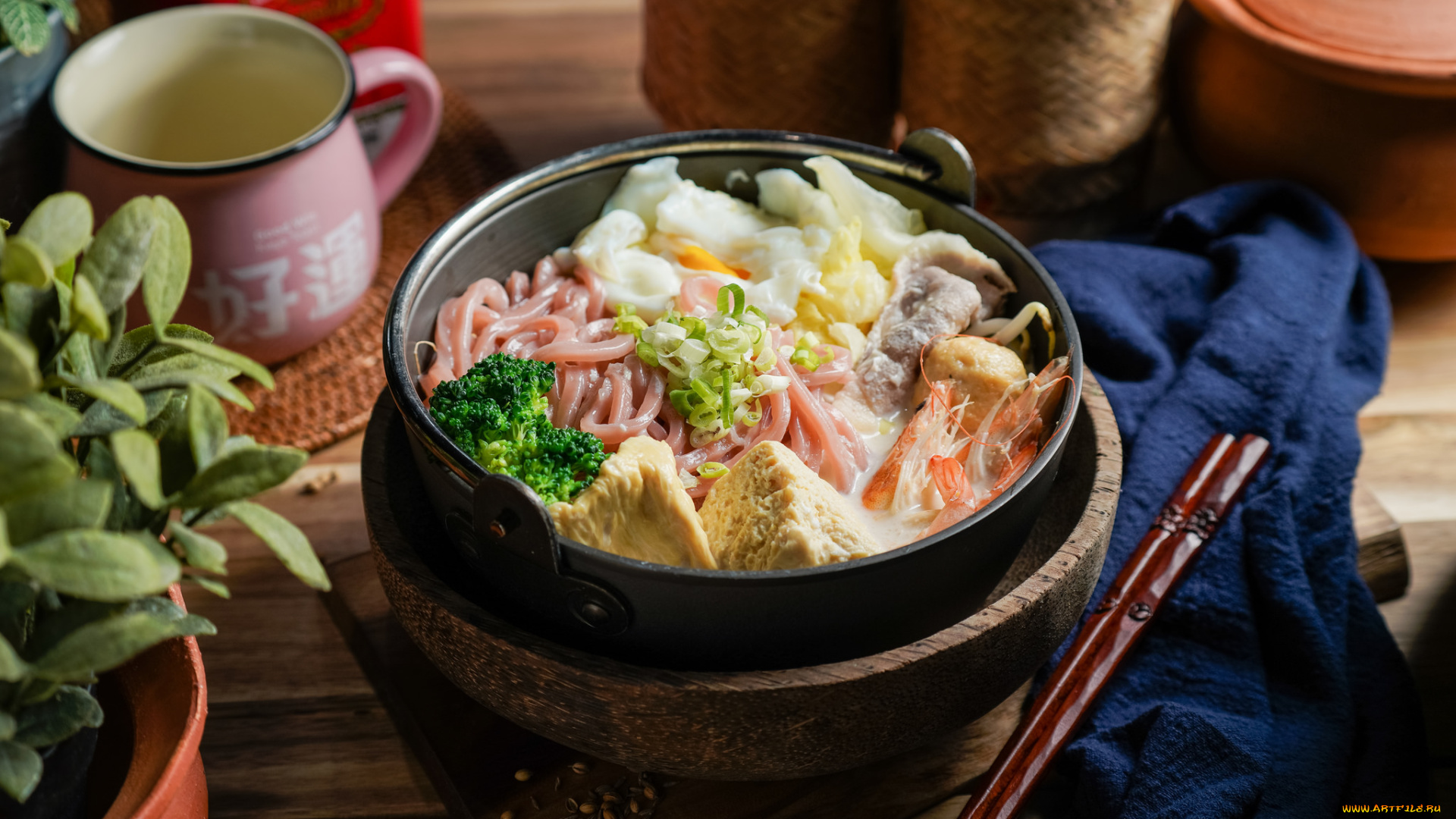 еда, рыбные, блюда, , с, морепродуктами, снедь