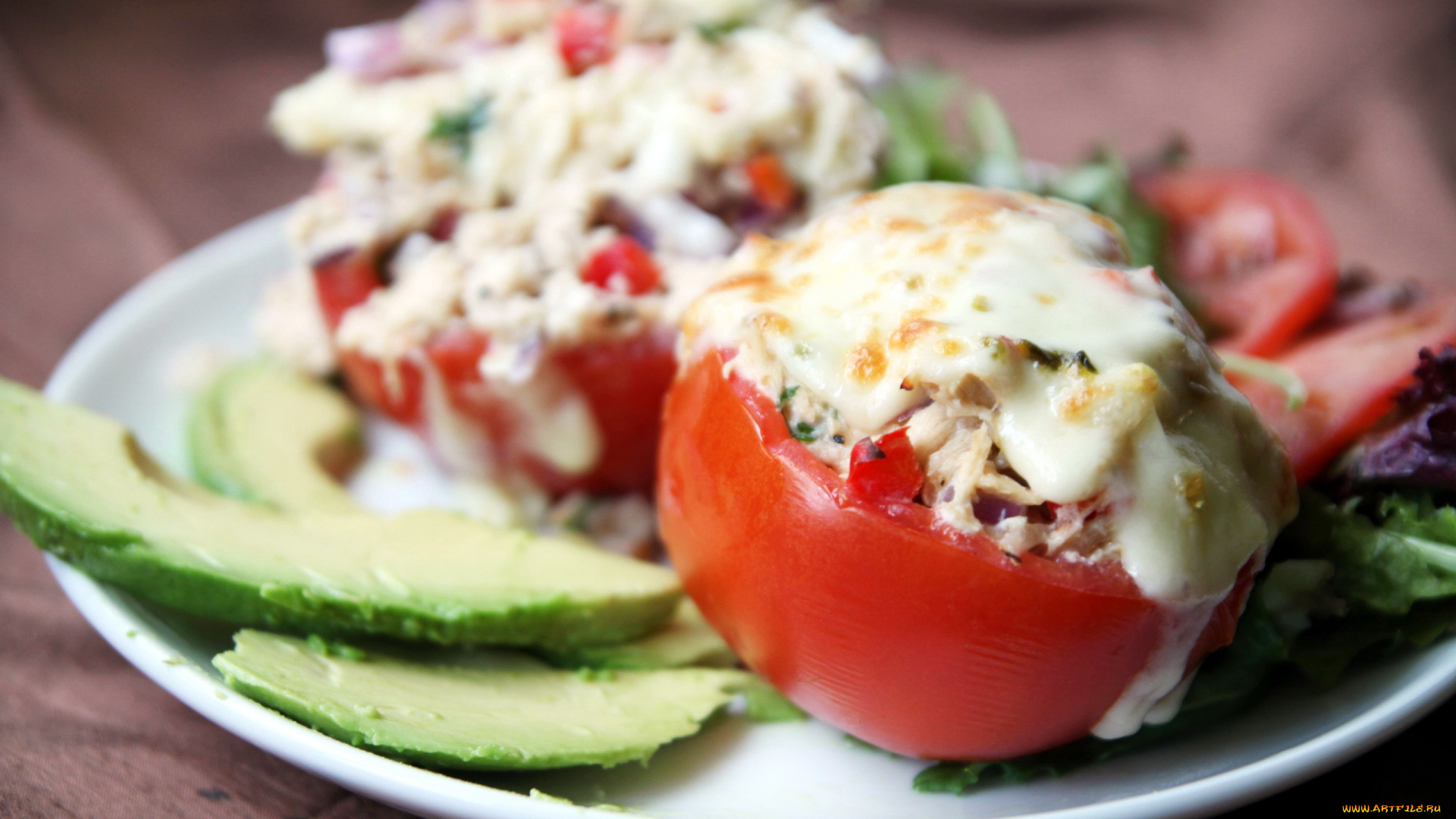 еда, салаты, , закуски, помидоры, закуска, авокадо