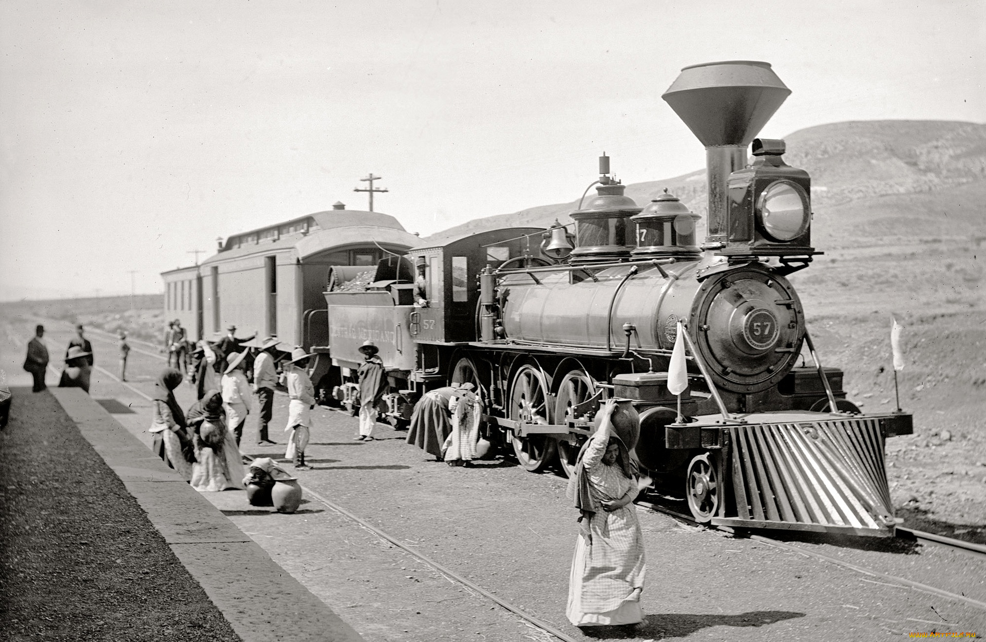 техника, паровозы, локомтив, поезд