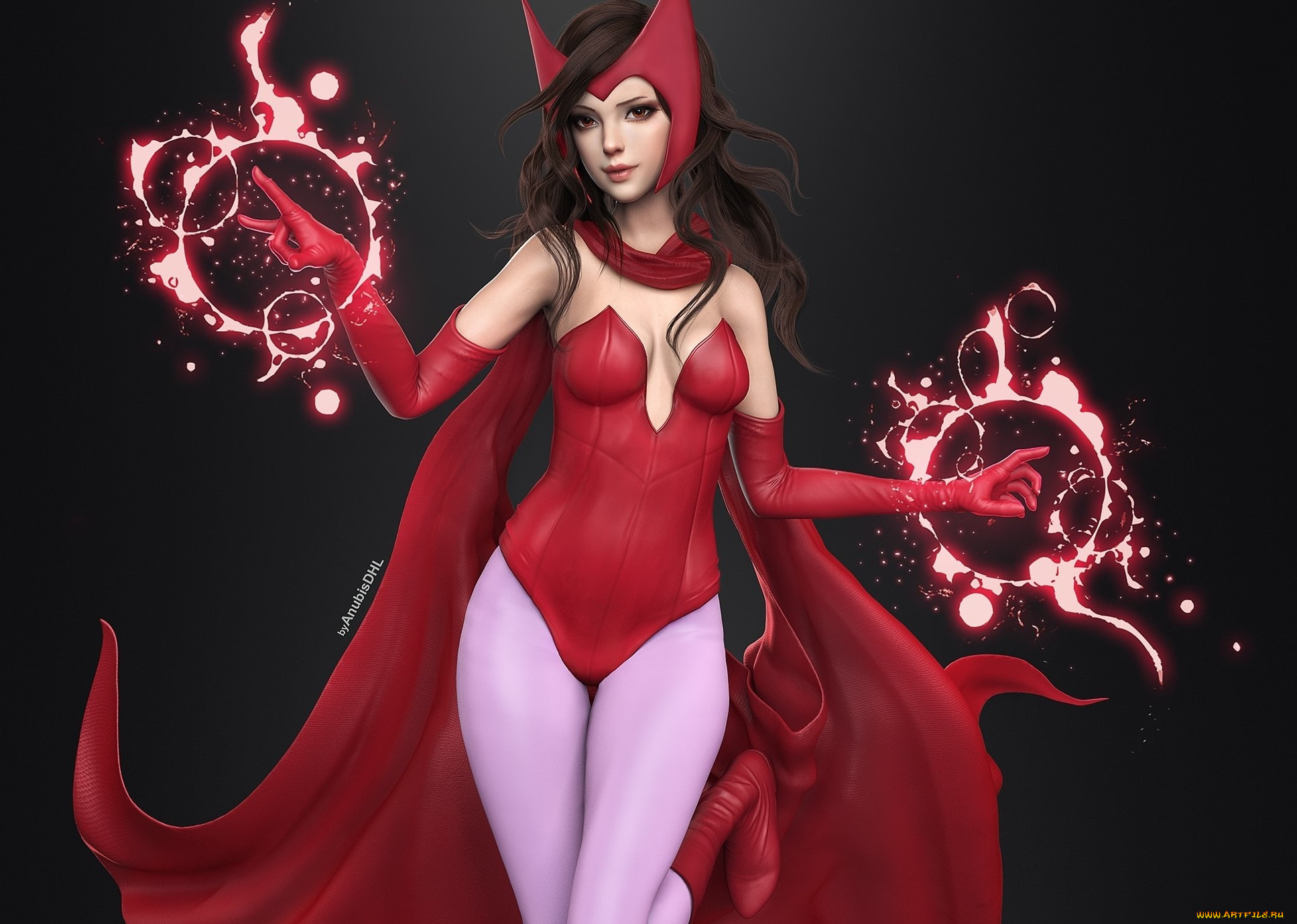 3д, графика, фантазия, , fantasy, фон, взгляд, девушка