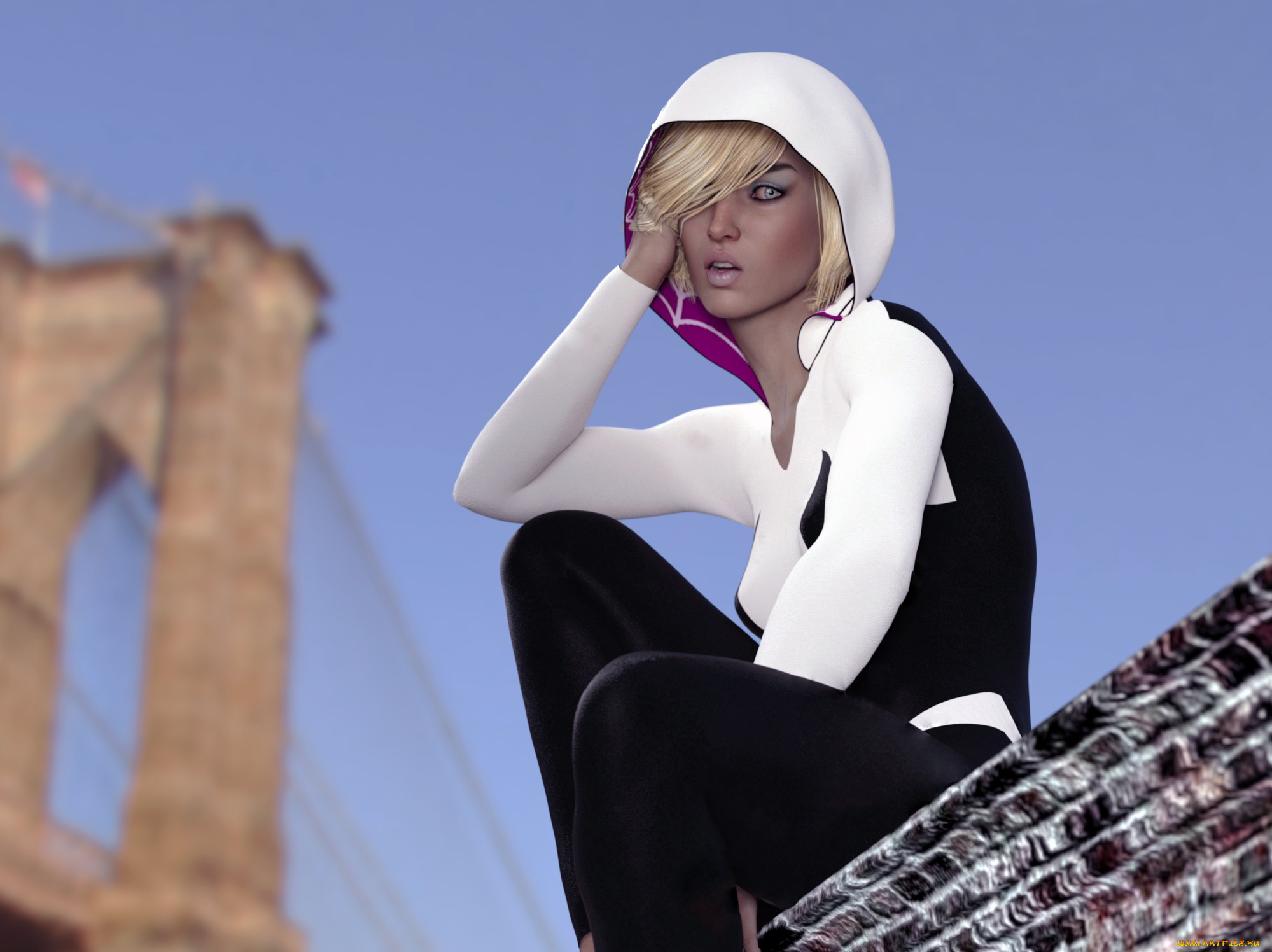 3д, графика, люди, , people, фон, девушка, взгляд