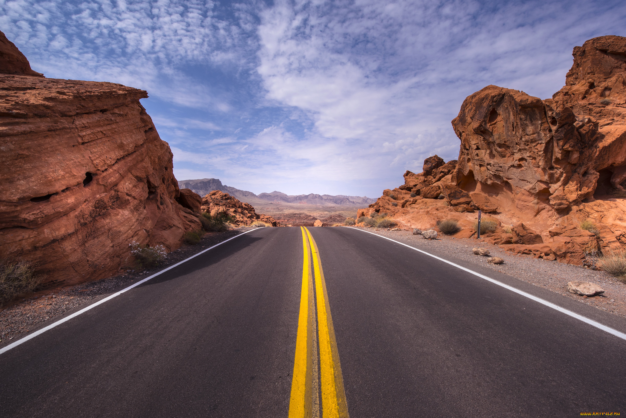 природа, дороги, простор