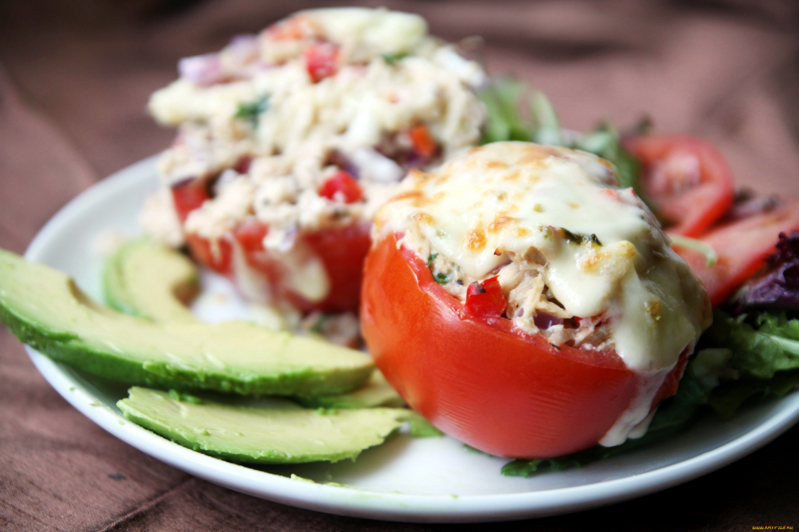 еда, салаты, , закуски, помидоры, закуска, авокадо
