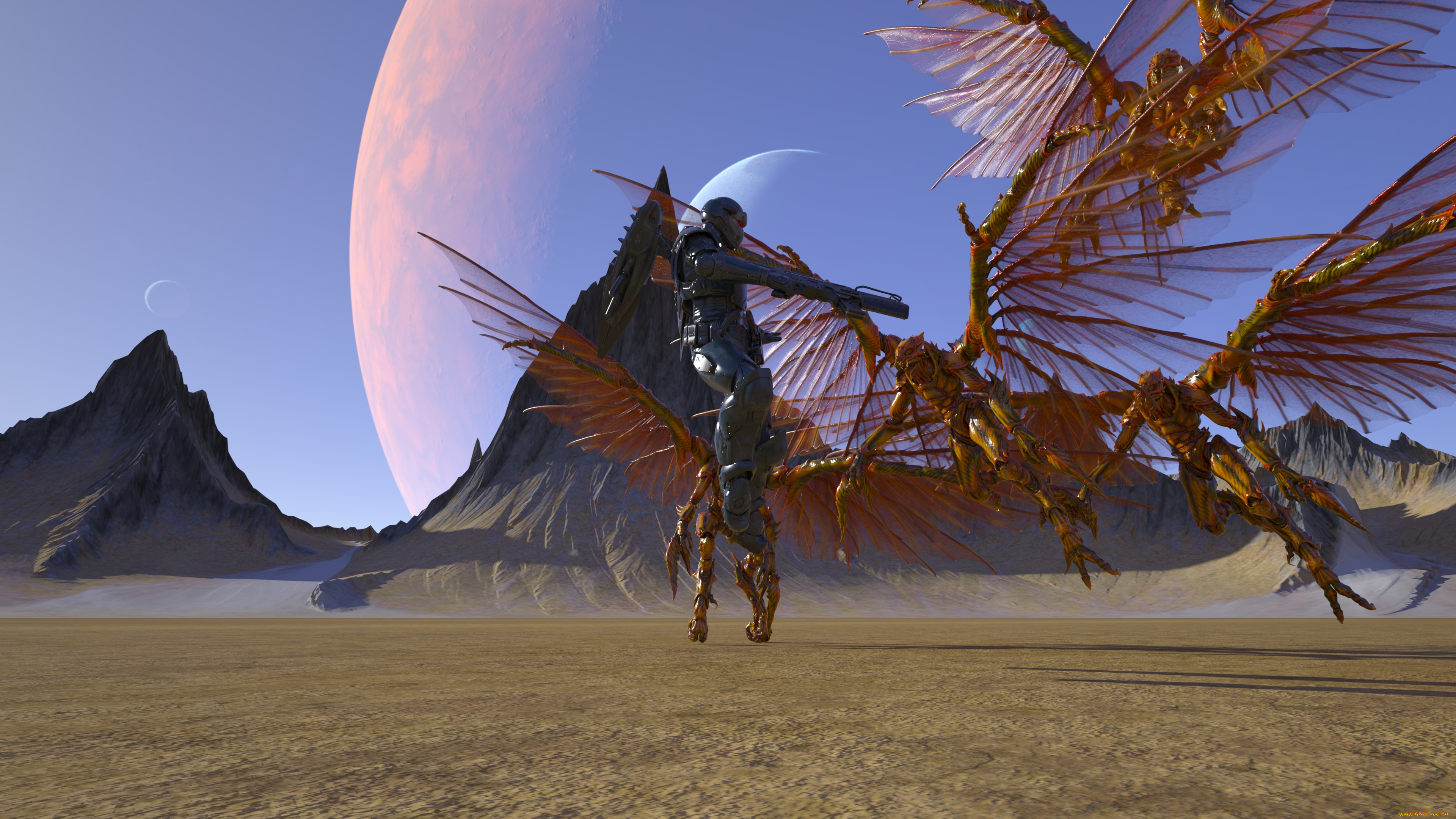 3д, графика, фантазия, , fantasy, драконы