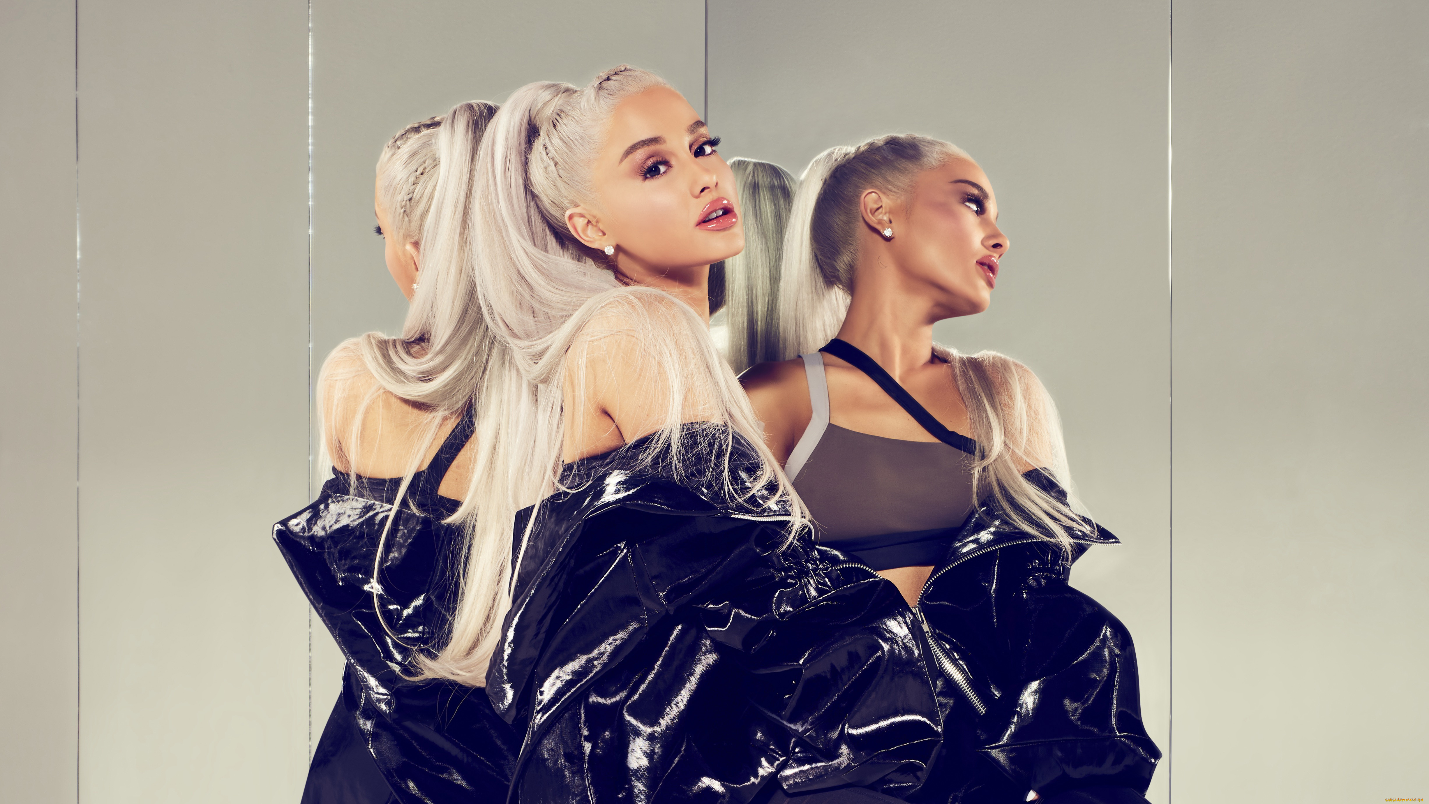 ariana, grande, , reebok, 2018, музыка, актриса, зеркало, певица, reebok, 2018, ariana, grande, фотоссесия