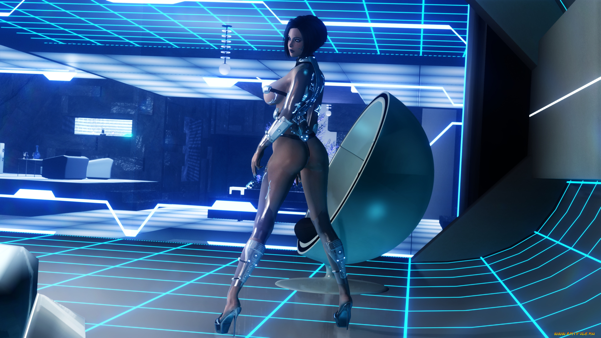3д, графика, _science, fiction, девушка, фон, униформа