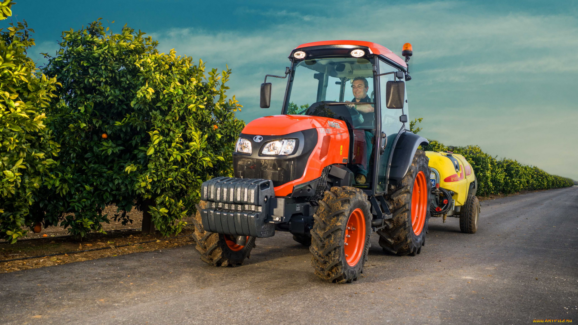 техника, тракторы, kubota