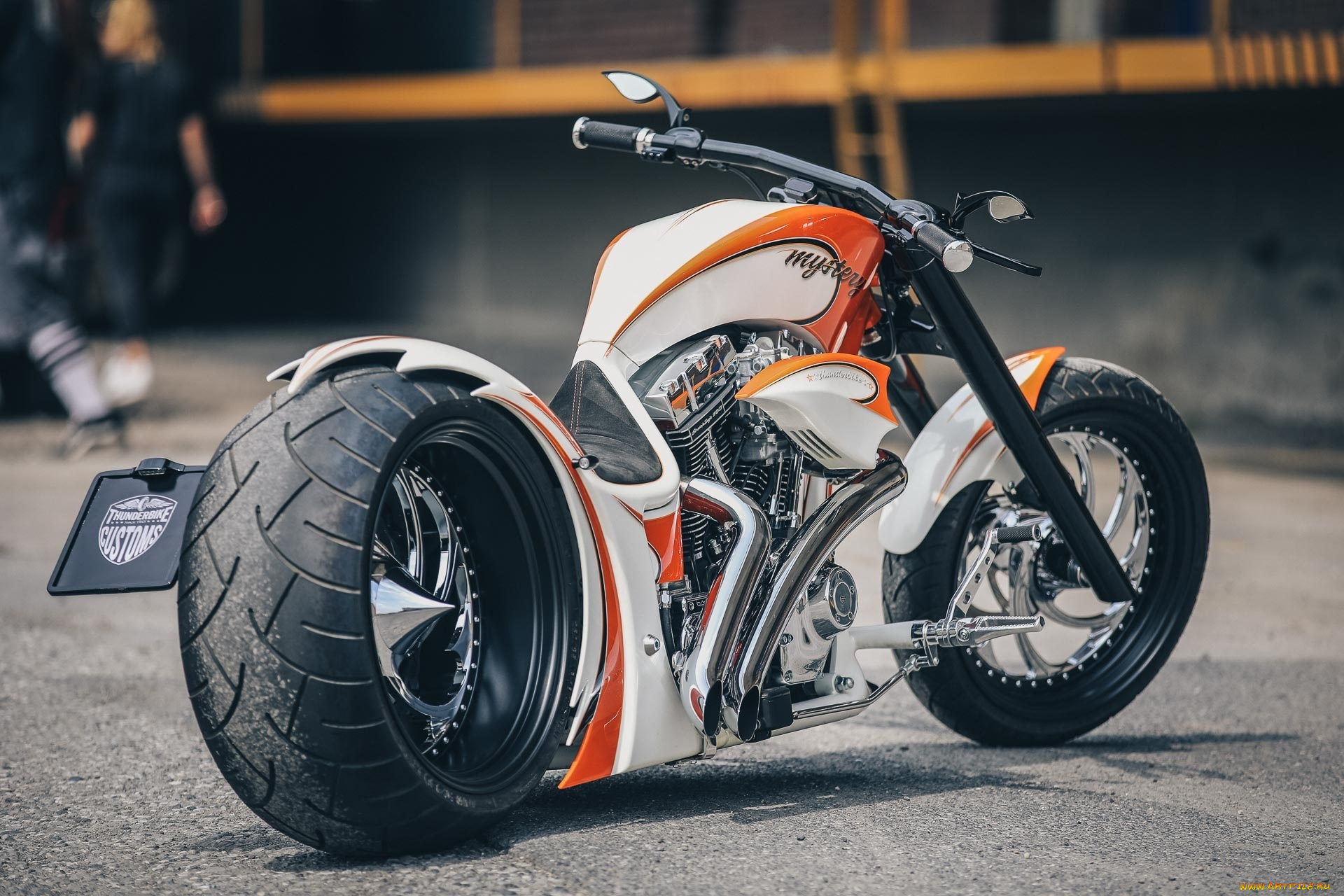 мотоциклы, customs, mystery, custom, thunderbike