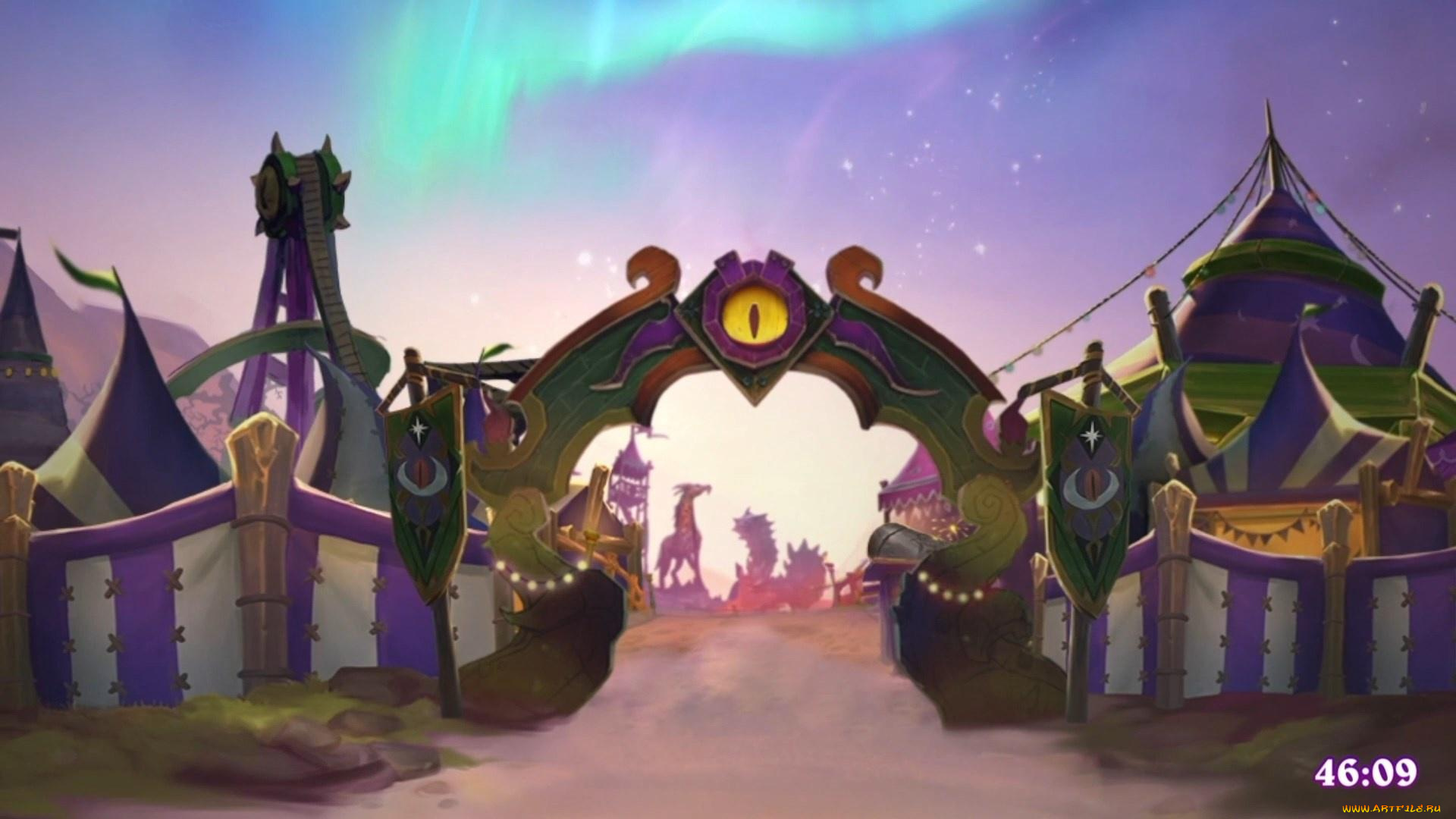 видео, игры, hearthstone, , heroes, of, warcraft, арка, парк