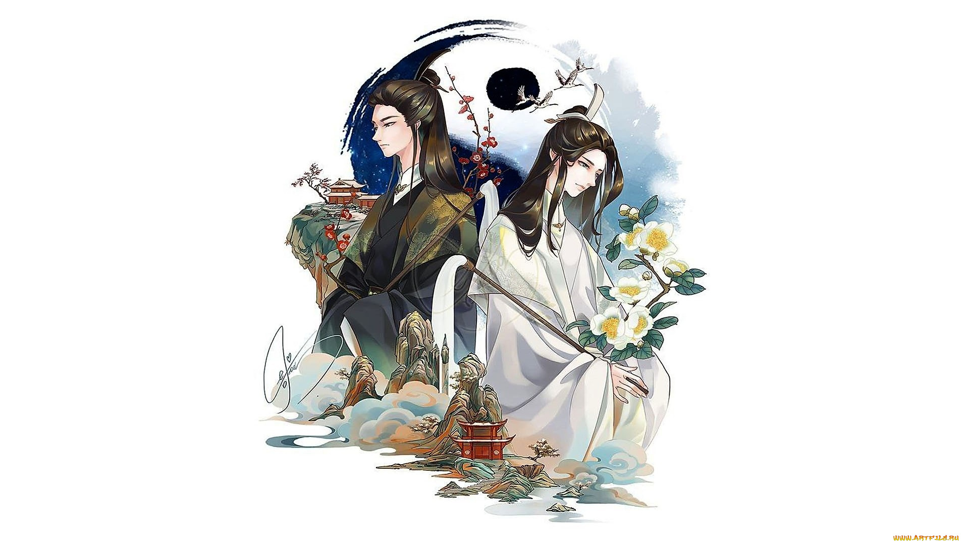 аниме, mo, dao, zu, shi, сяо, синчэнь, сун, лань