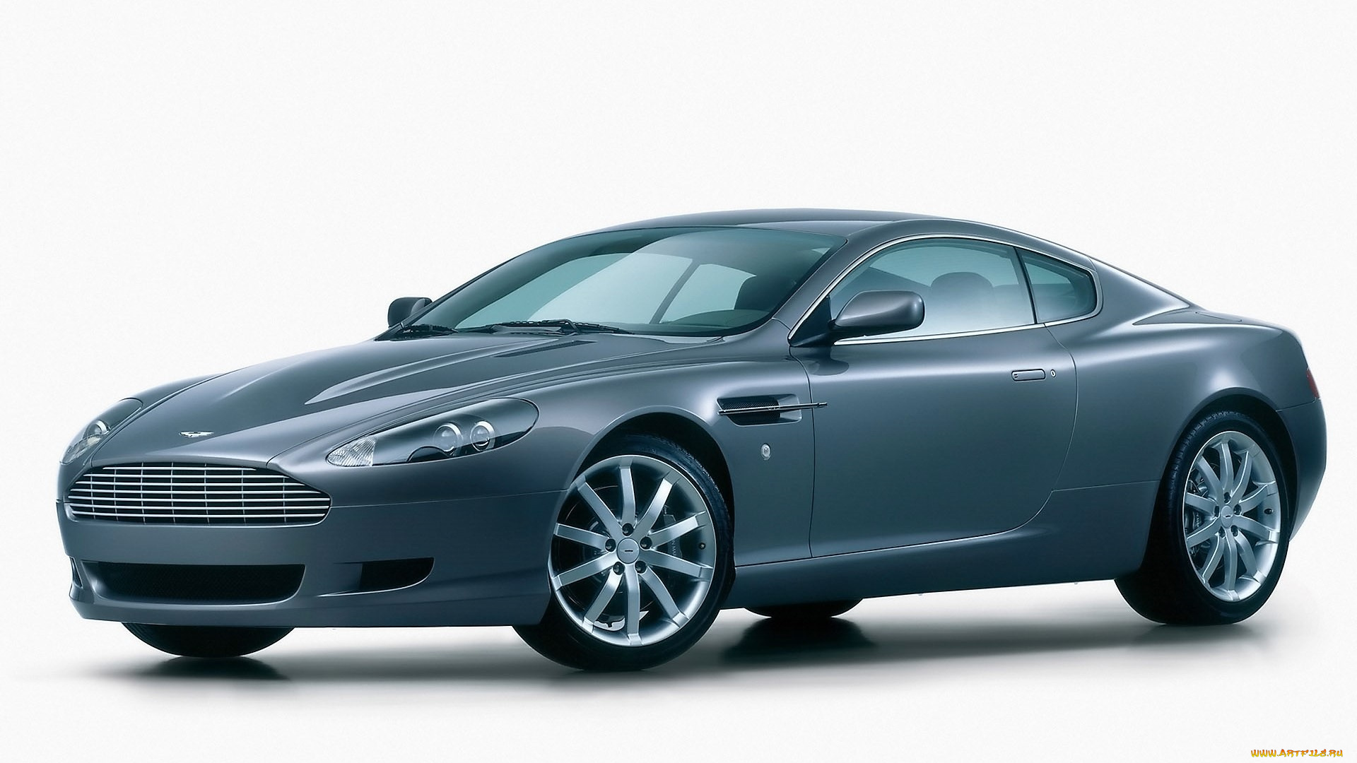 автомобили, aston, martin, серебристый